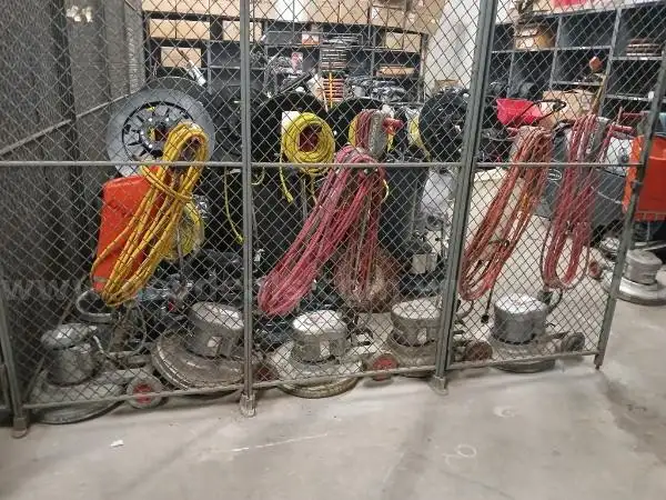 A Lot of 5 Floor Stripper Machines