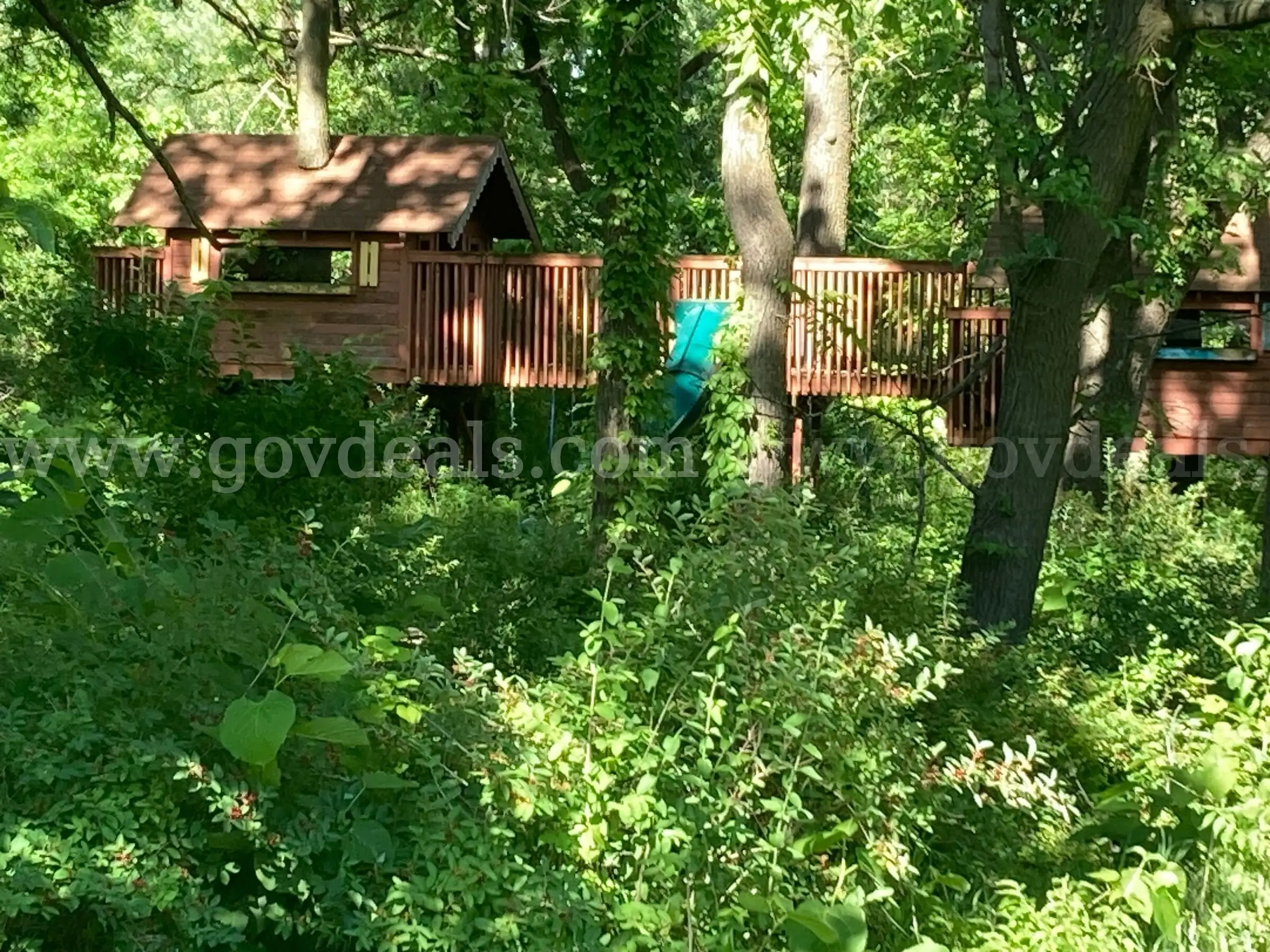 Treehouse Jungle Gym Playground Sold As-Is