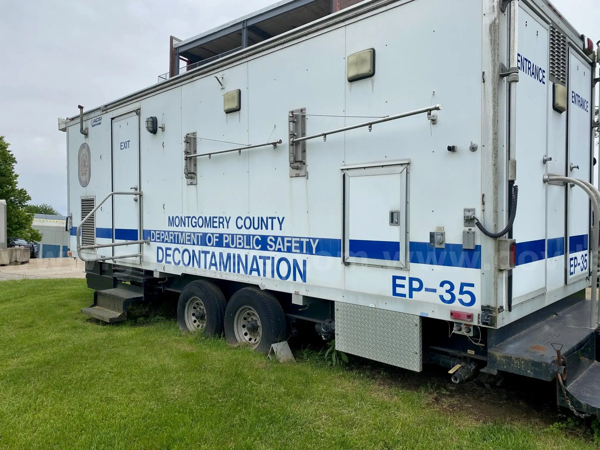 2005 Decontamination Trailer ACSI