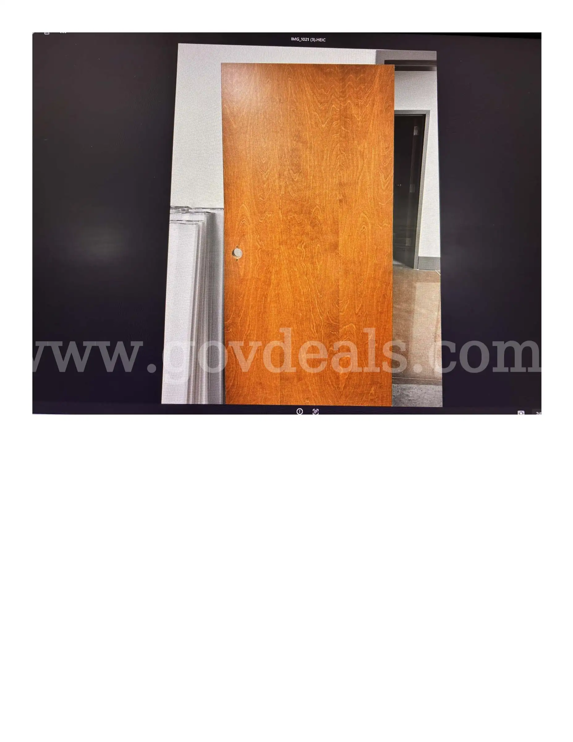 1 Wooden Door