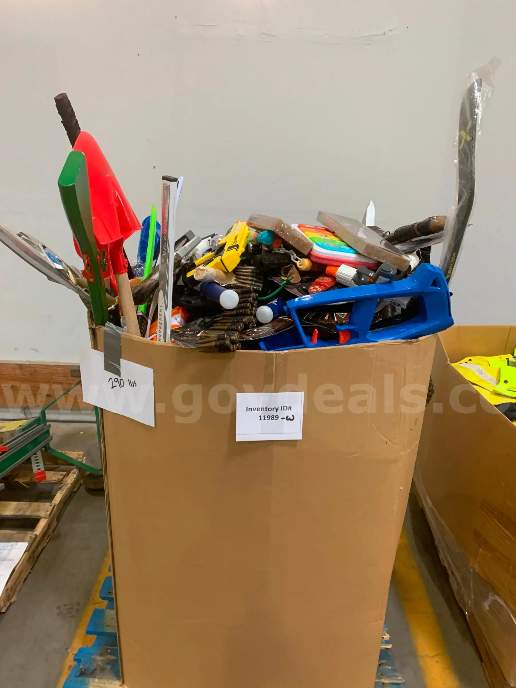 Large Box of Toys