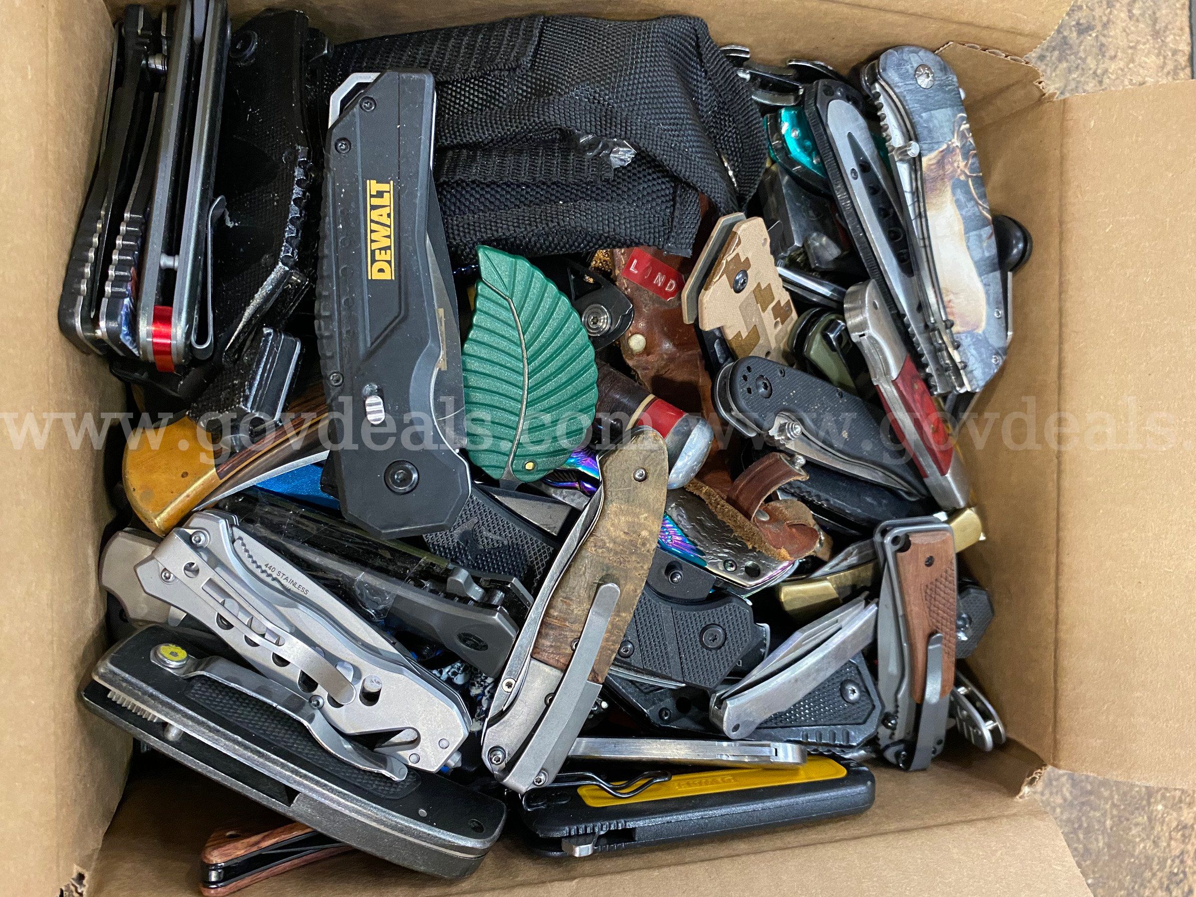 Box of Folding Knives