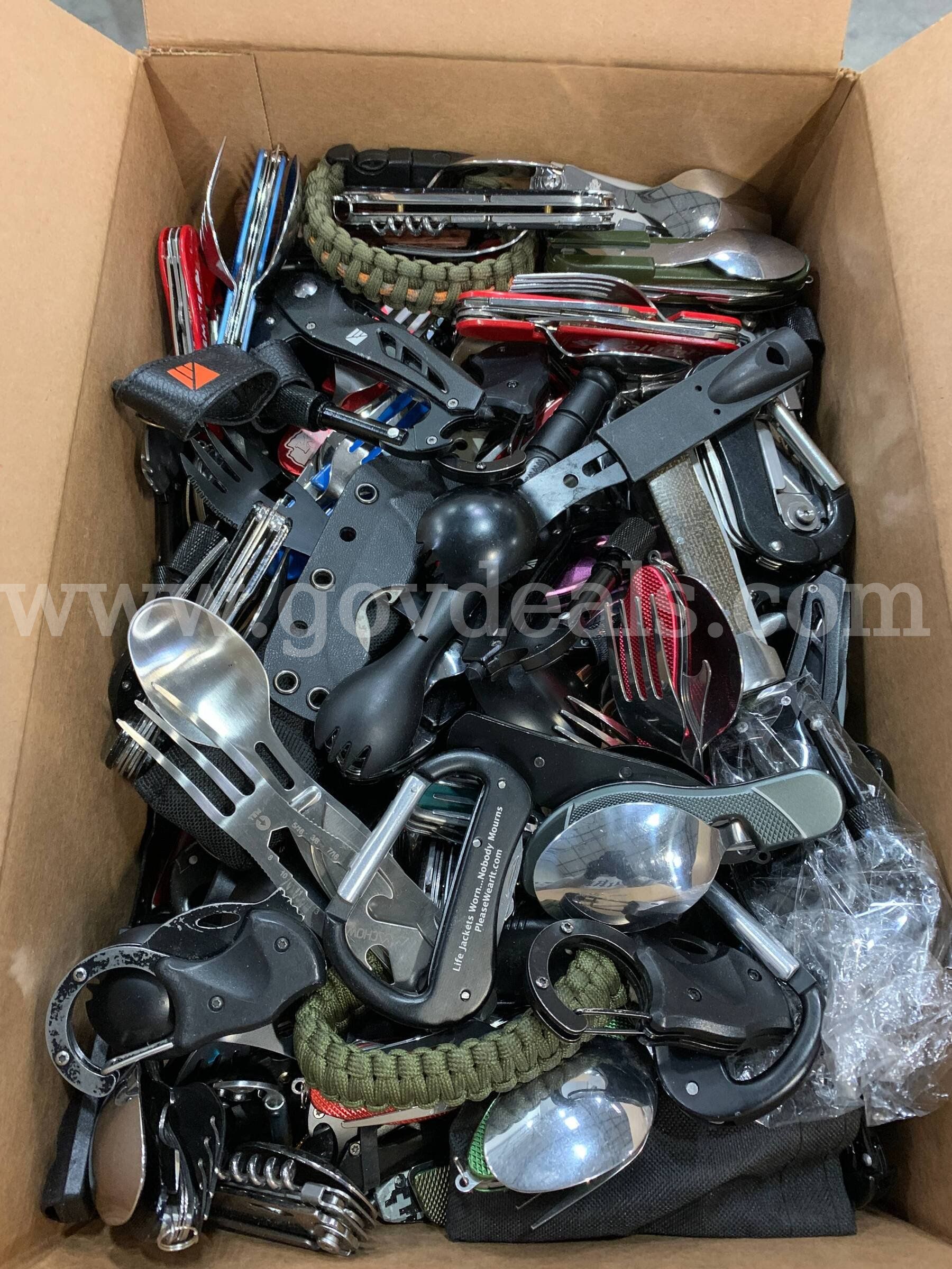 Box of Camping Tools