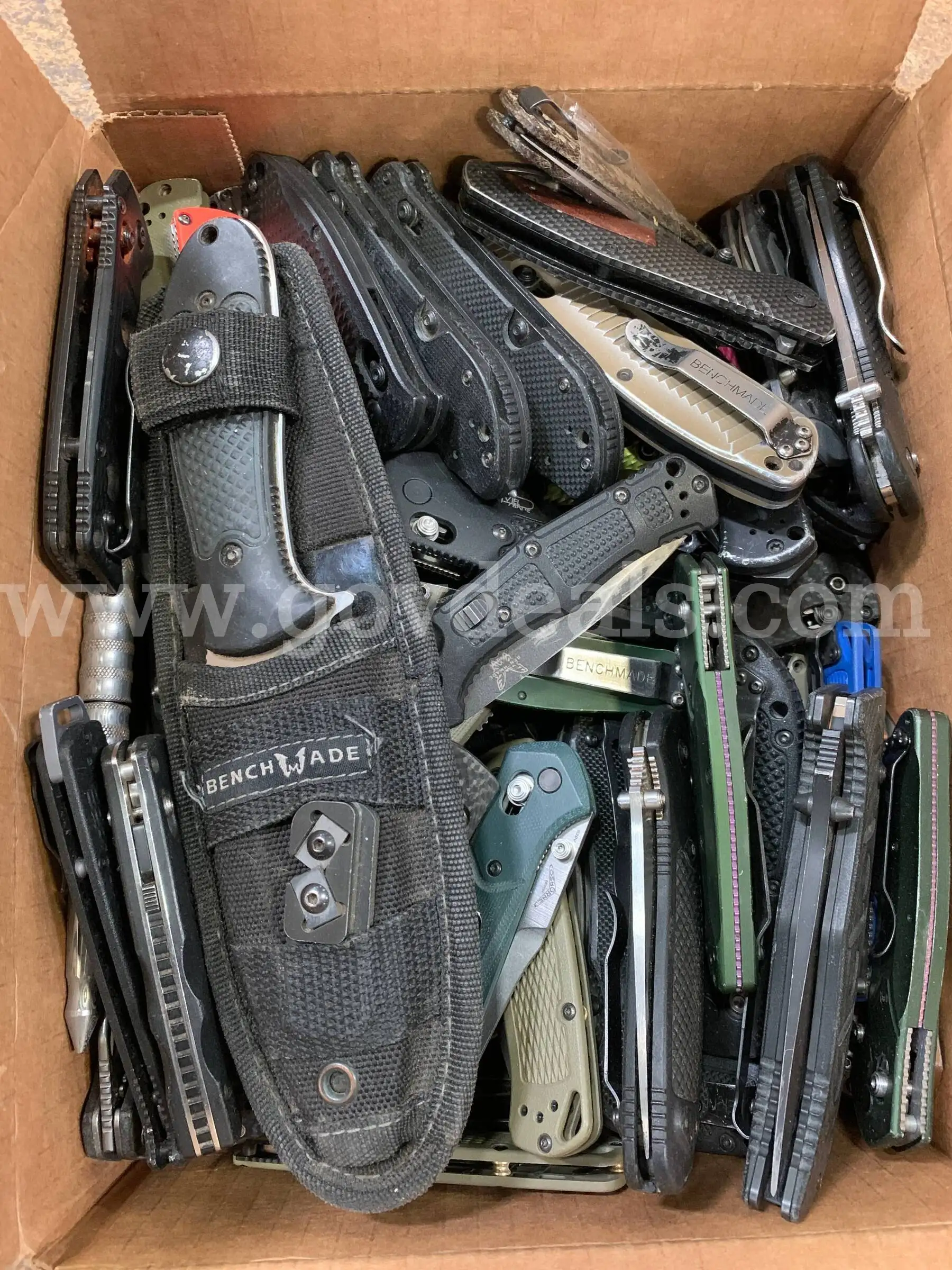 Box of Folding Knives