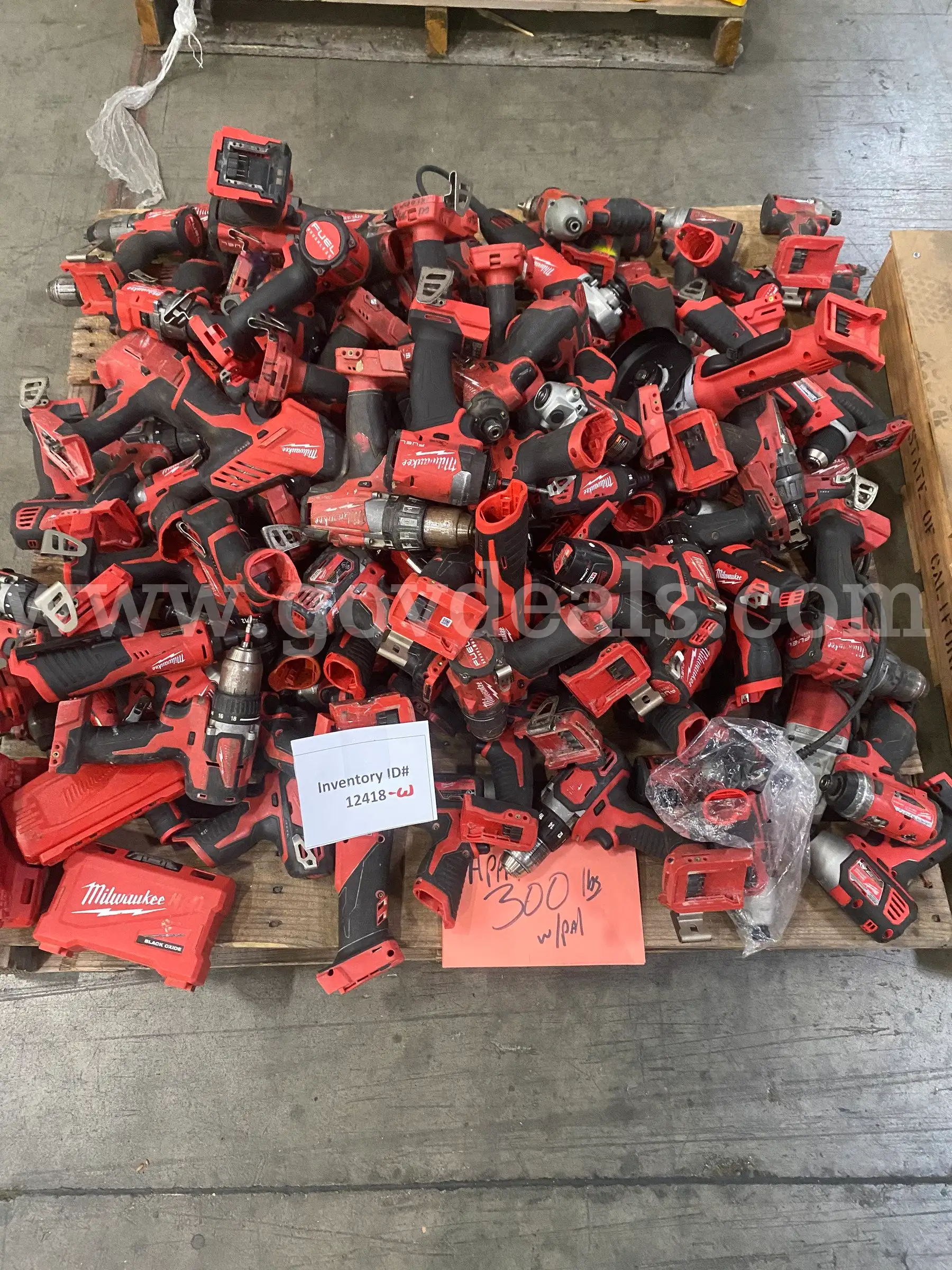 Pallet of Tools