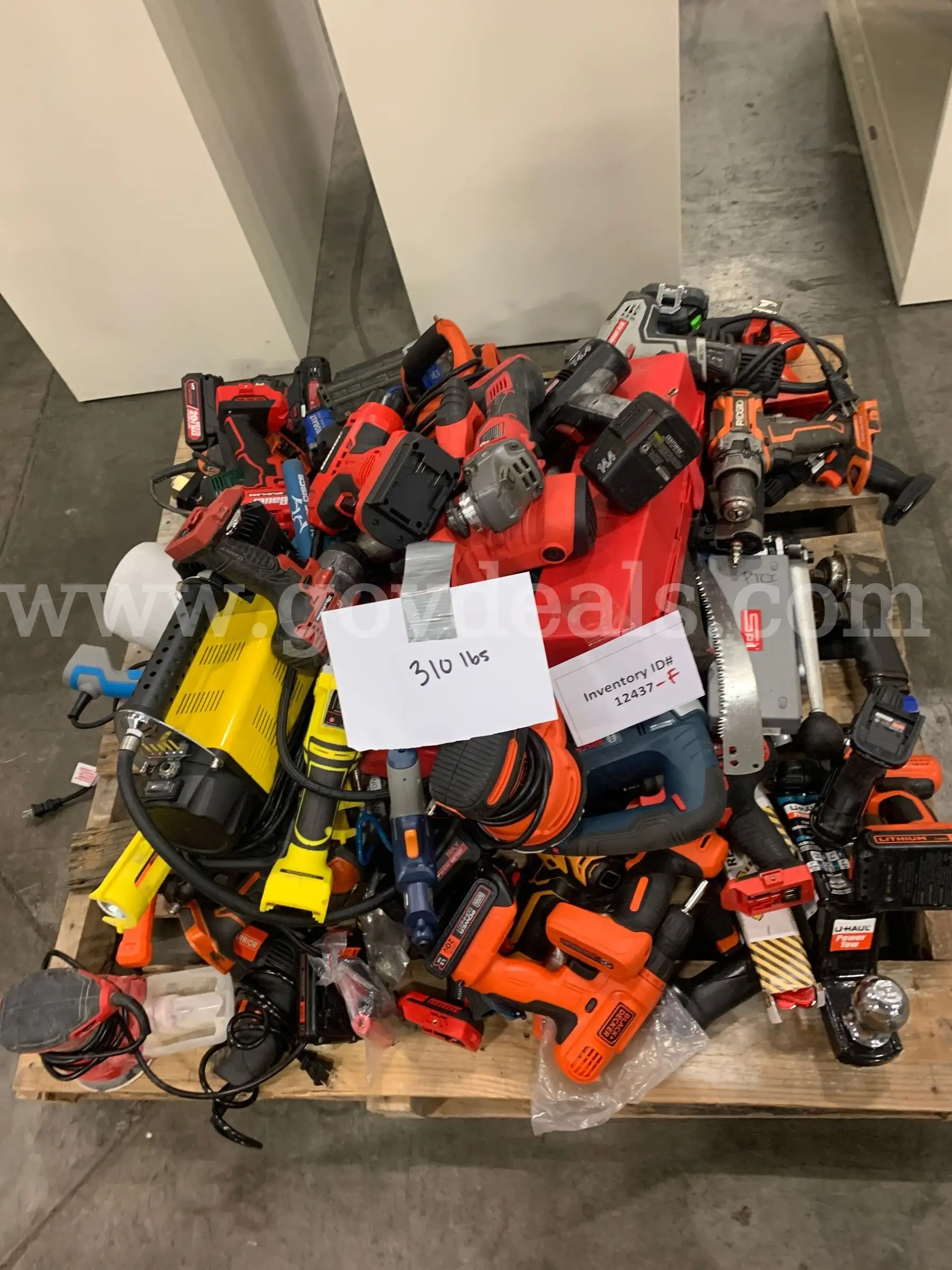 Pallet of Tools