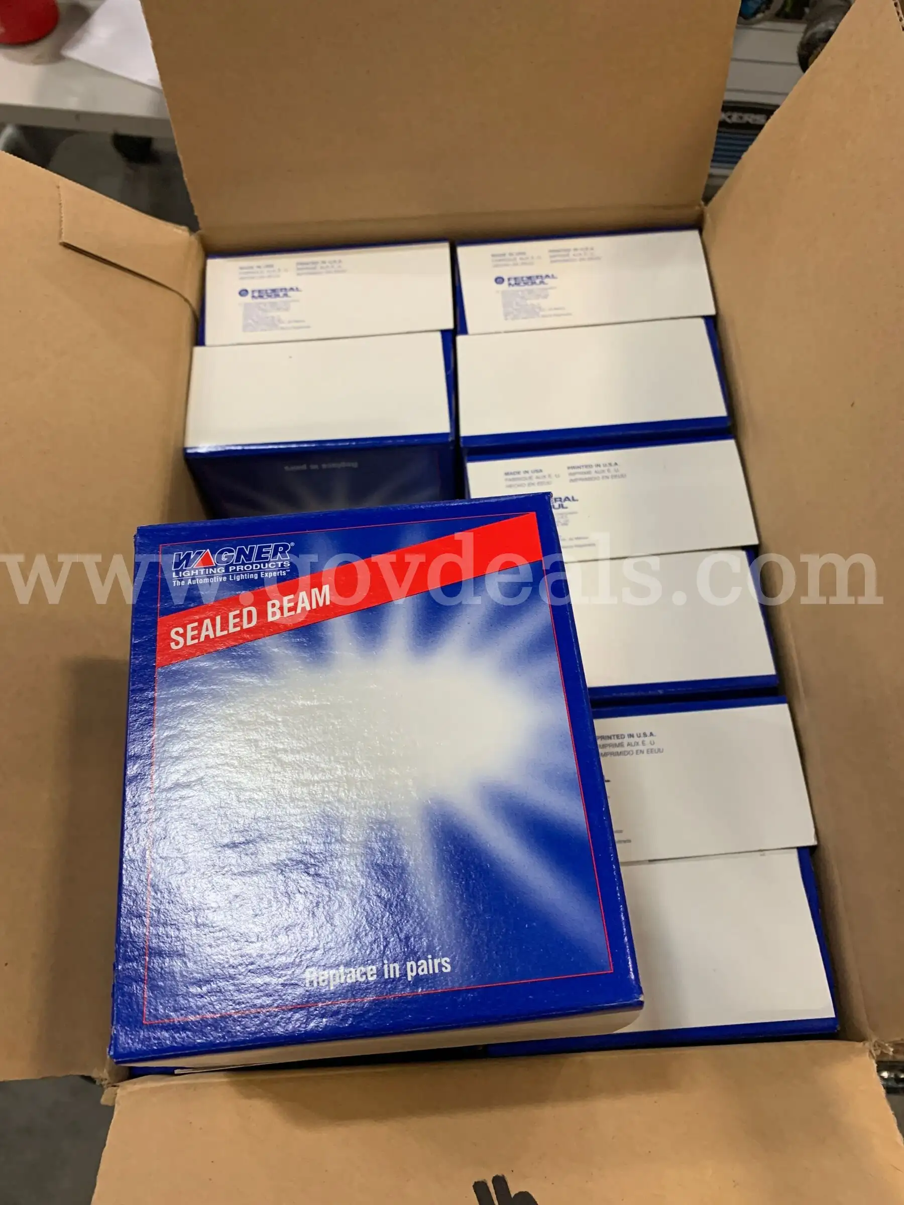 Box of Car Lights