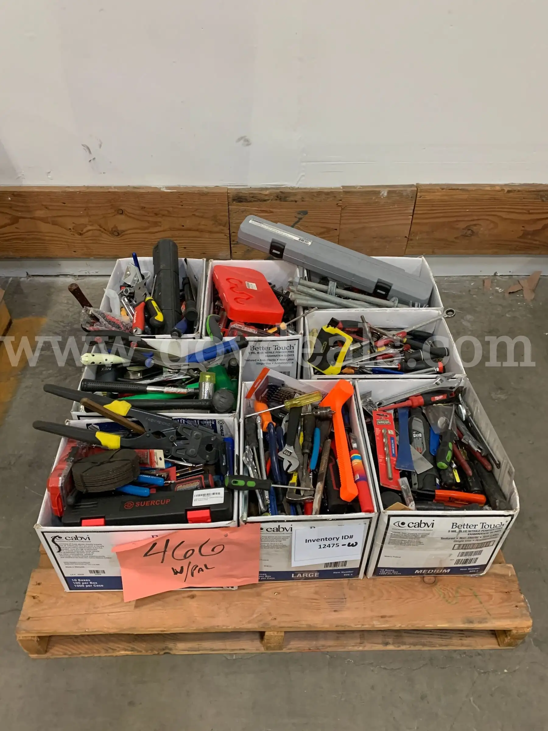 Pallet of Tools