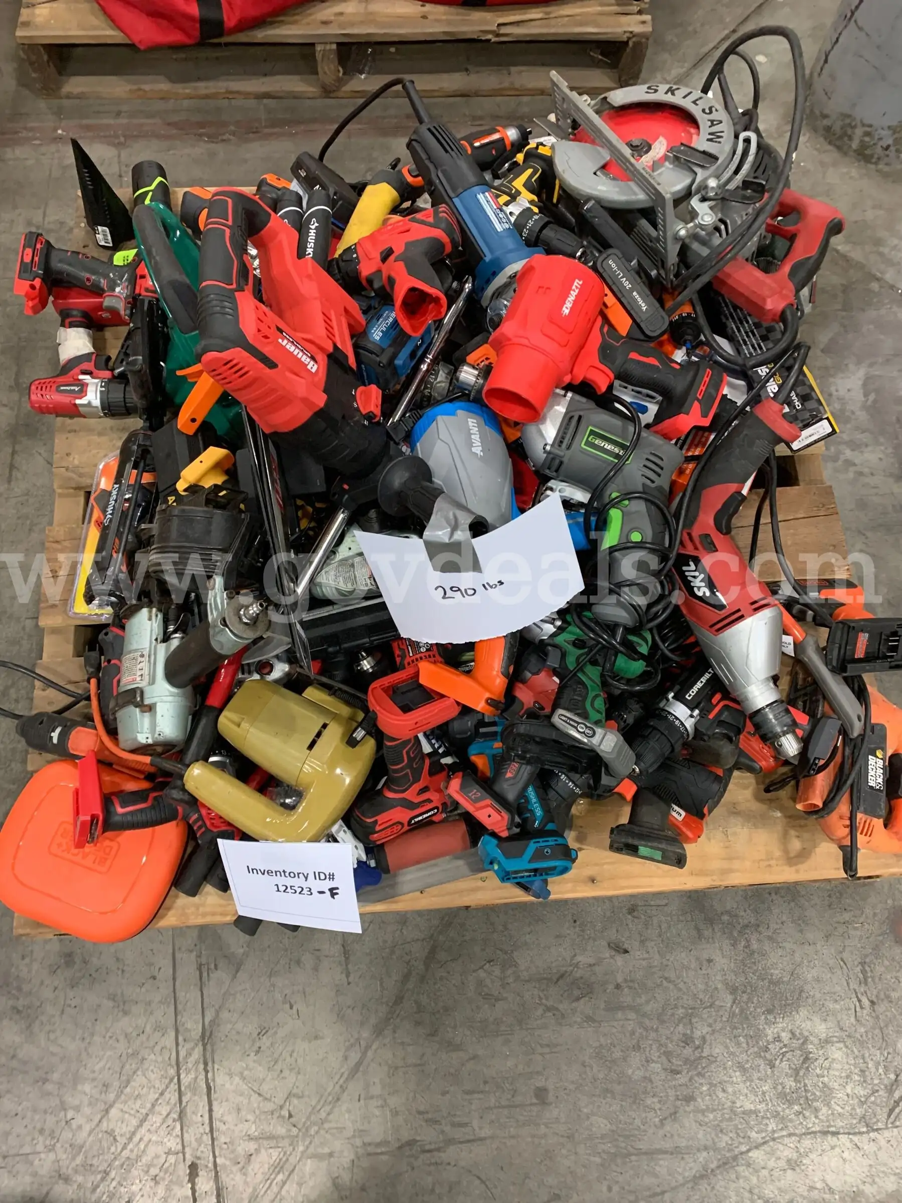 Pallet of Tools