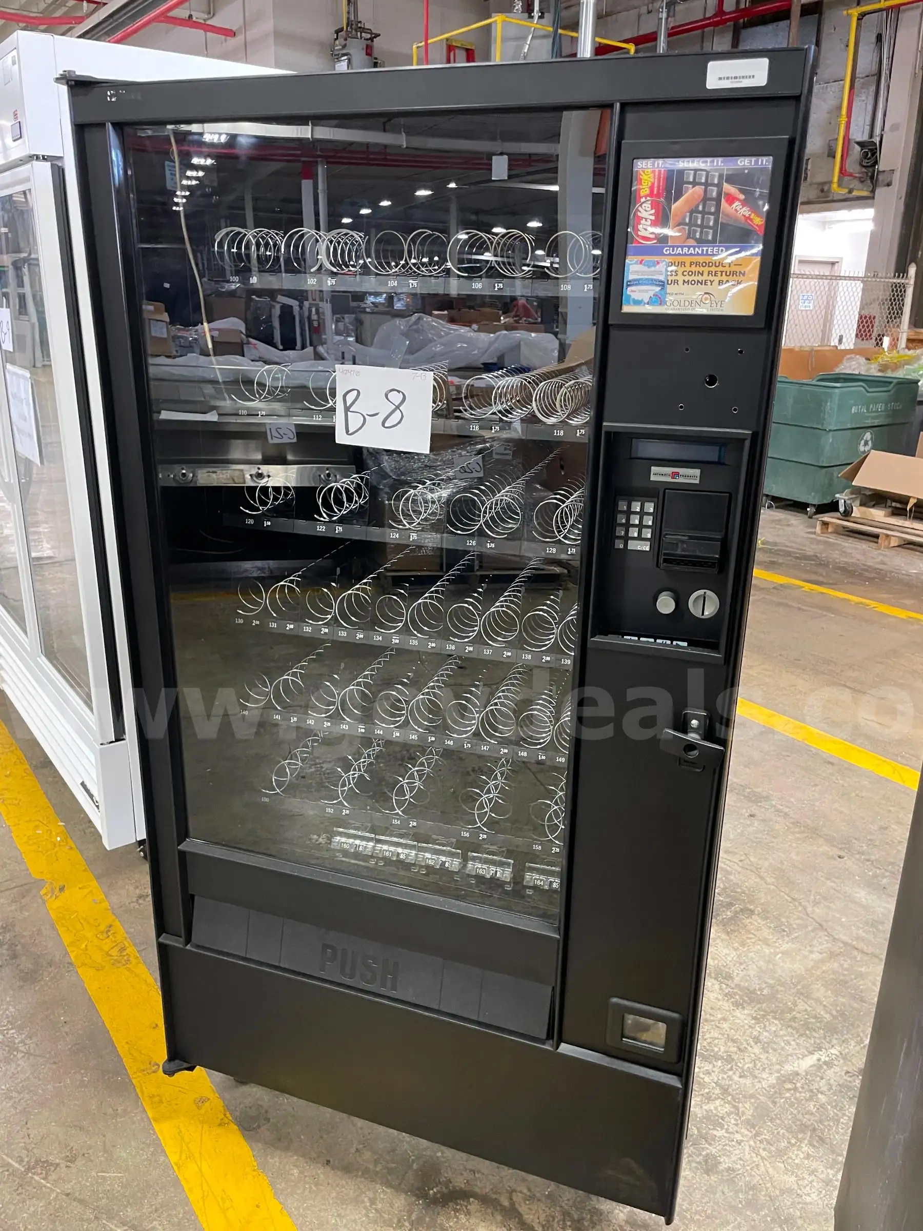 Crane AP Products Vending Machine Model 933