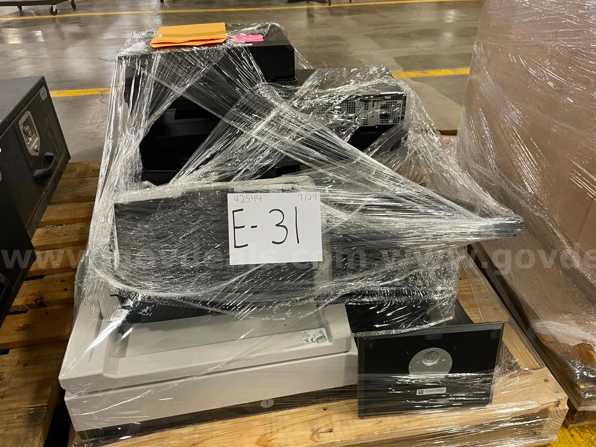 Lot of Dell Optiplex 7080 Micro Desktops Printer Scanner and HP Laptop