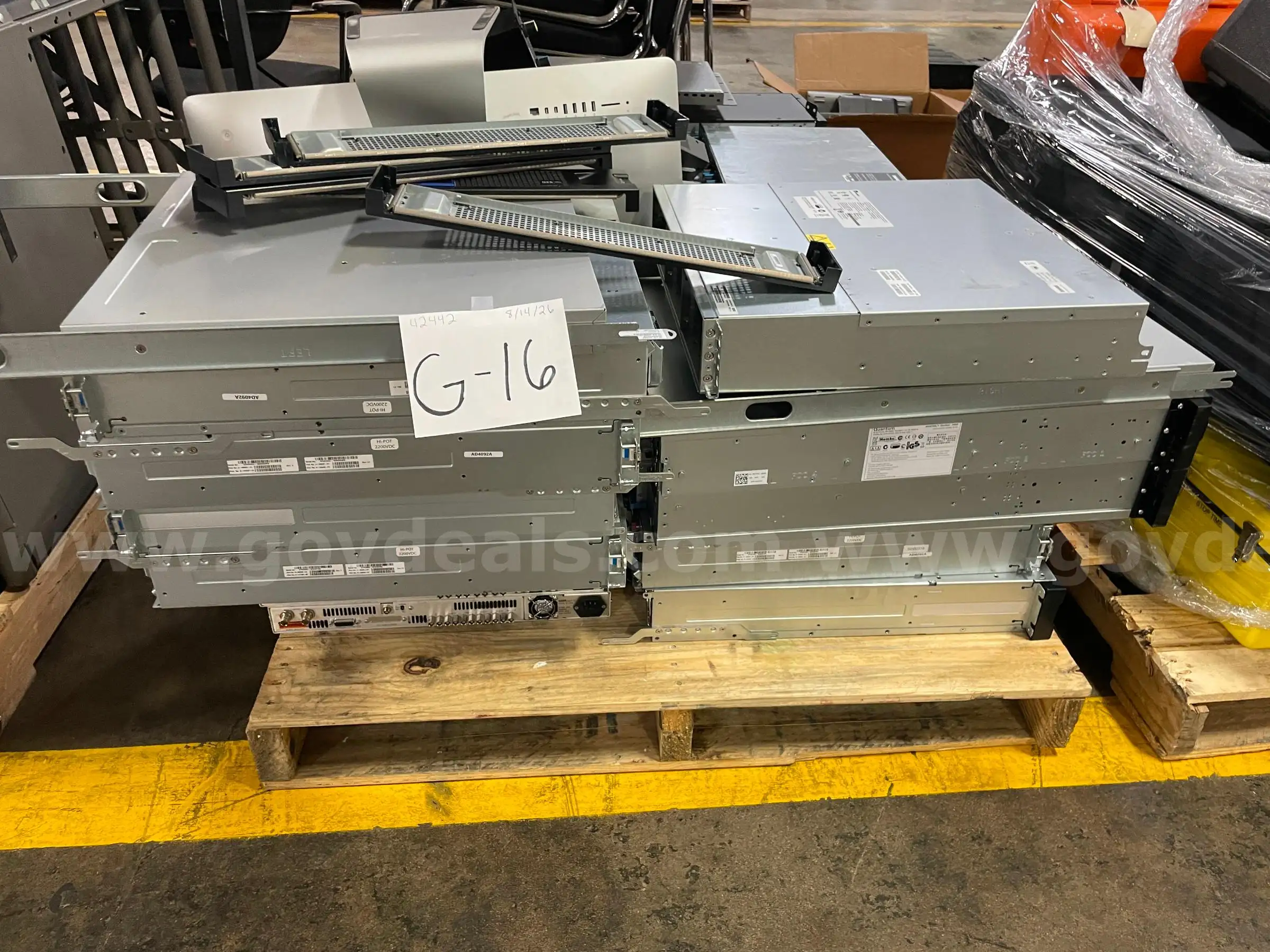 Lot of Rack Equipment Audio Related and Apple iMac 27 Inch