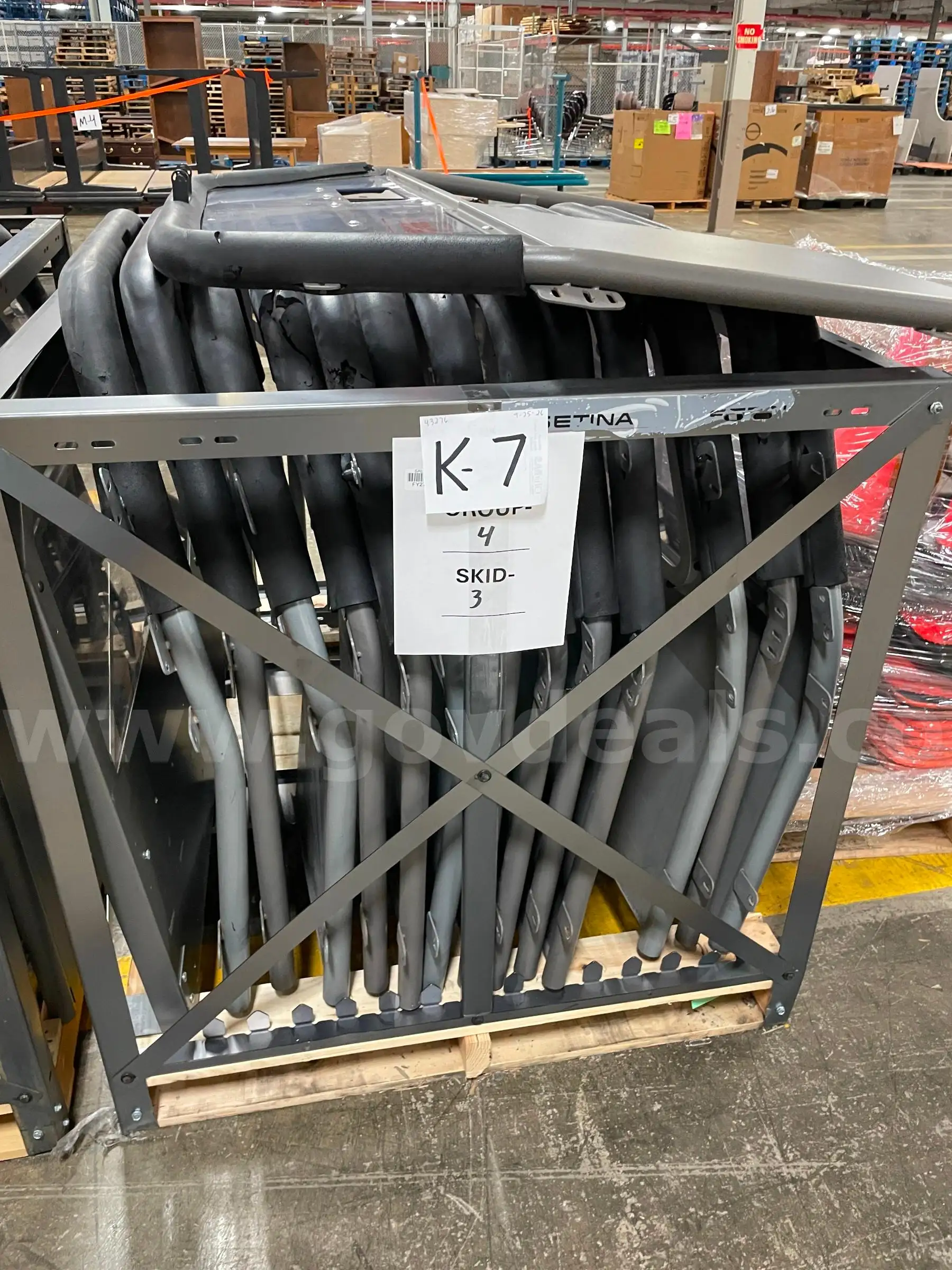 Lot of Metal Vehicle Partitions