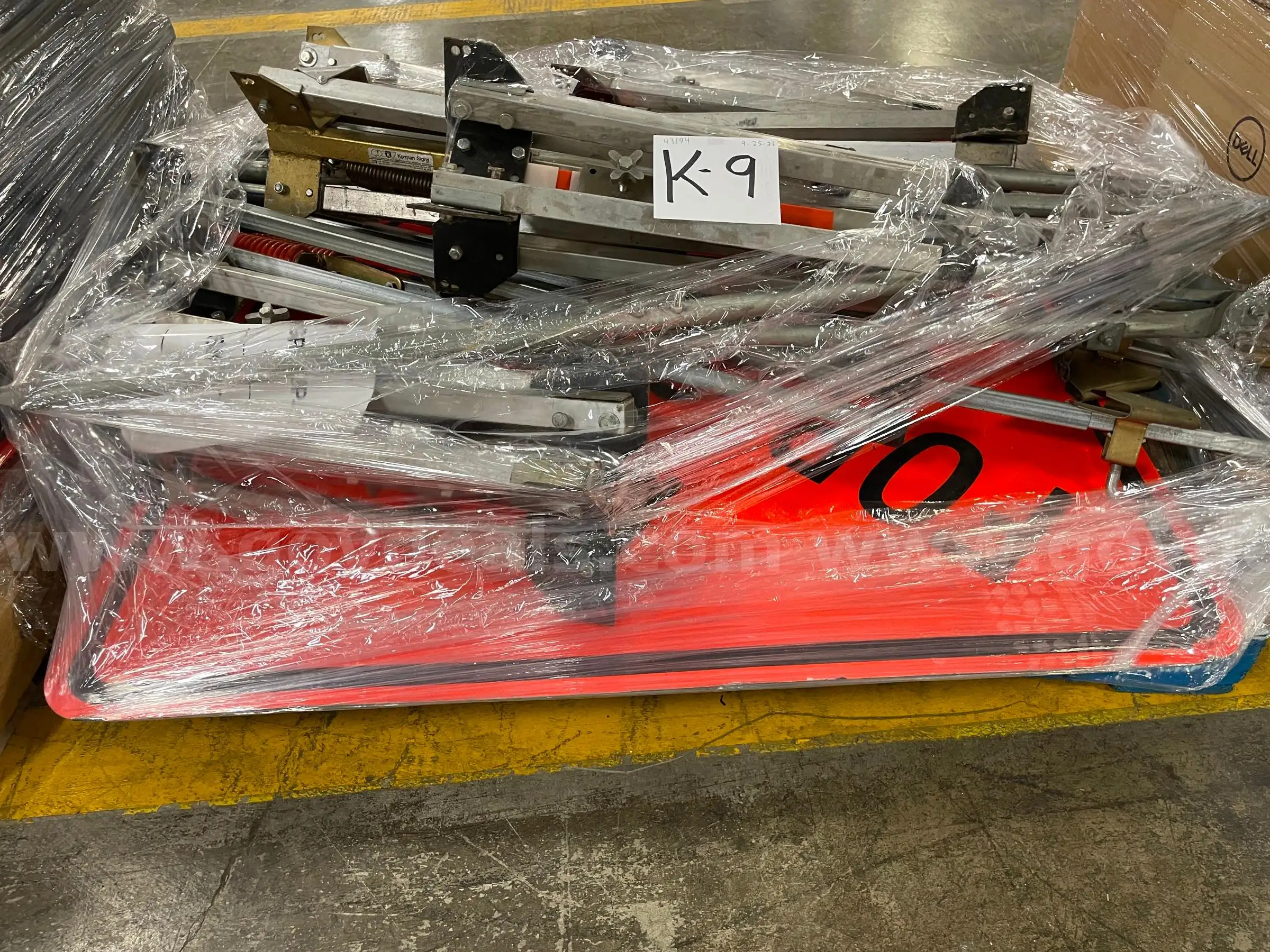 Lot of Traffice Signs and Stands
