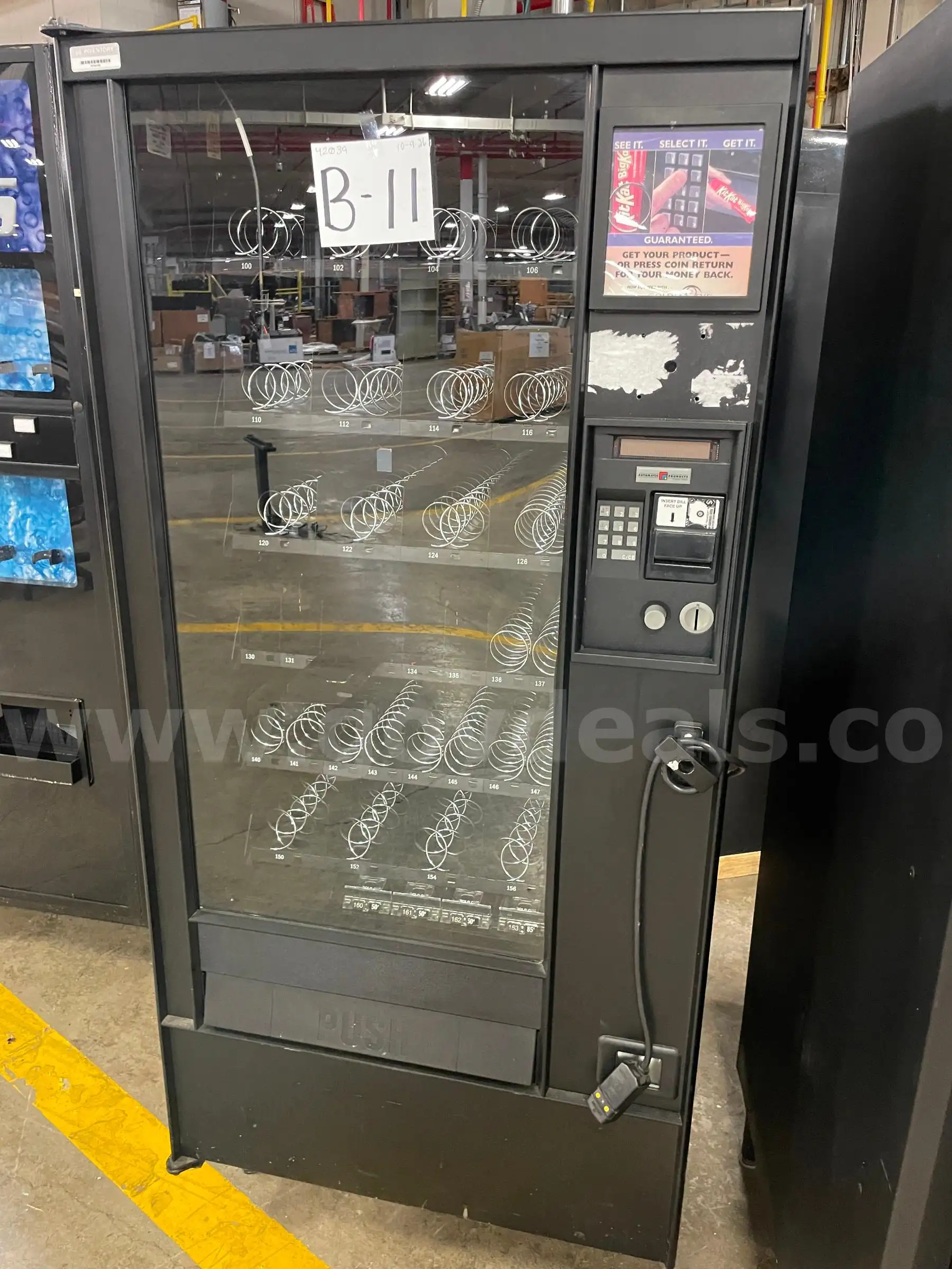 Crane AP Vending Machine Model 932D