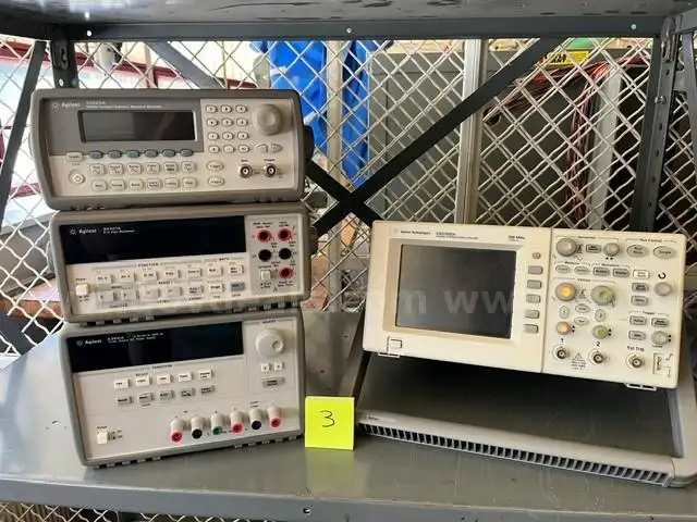 Agilent Scope Generator And Multimeter