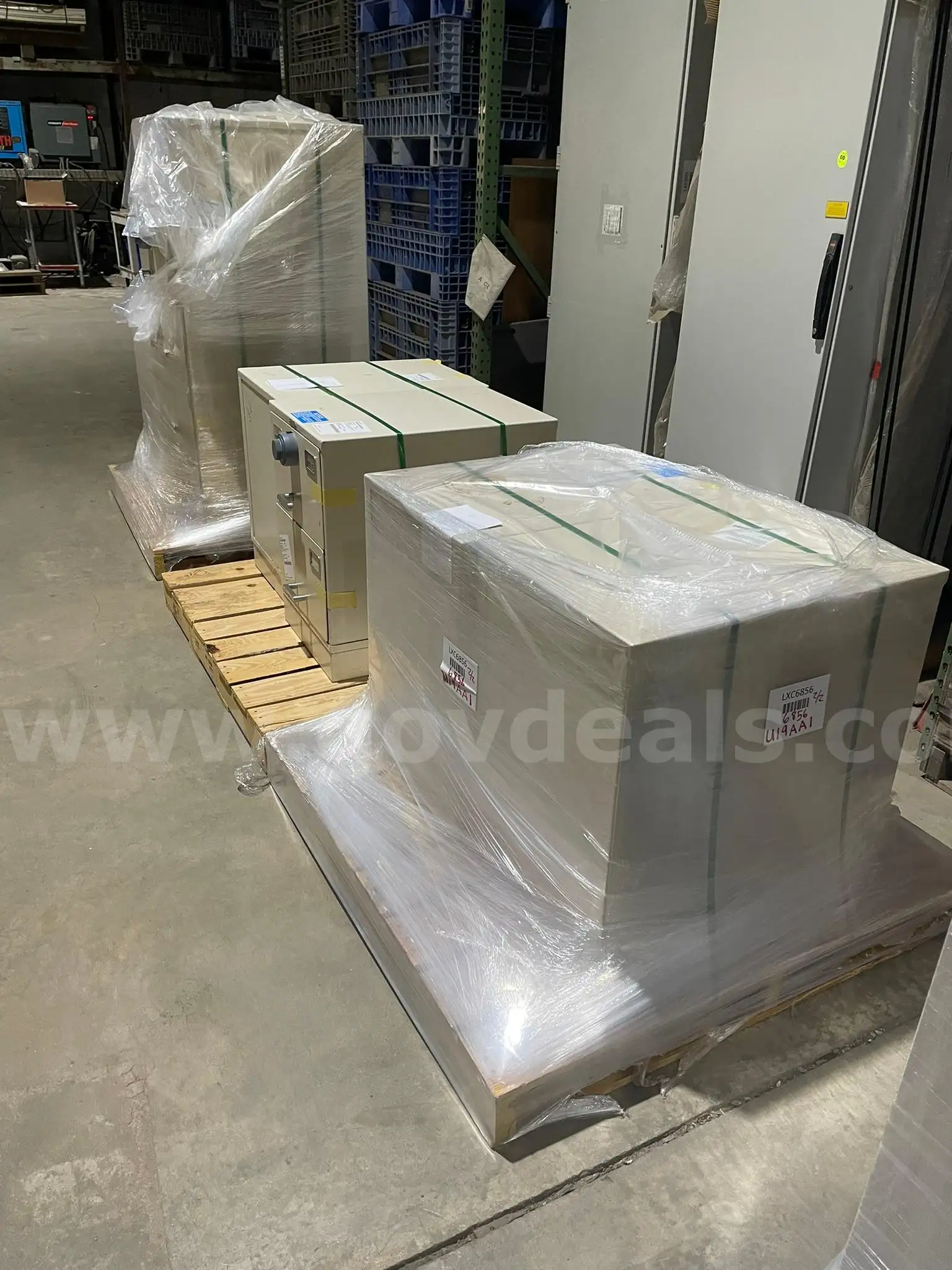 Lot of 7 ea 2 Drawer Security File Cabinets