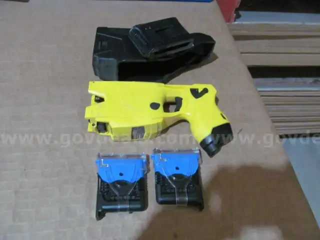X2 Taser (Yellow) with Holster Battery and Cartridges