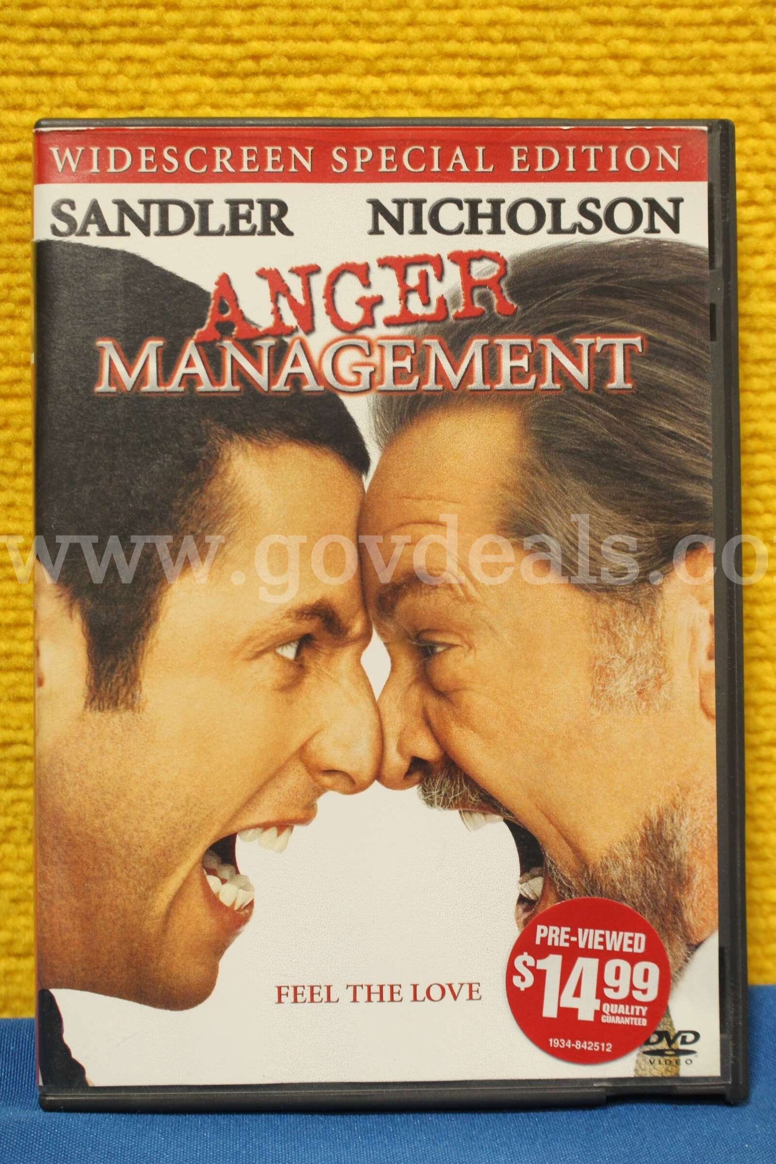 (1) Anger Management DVD