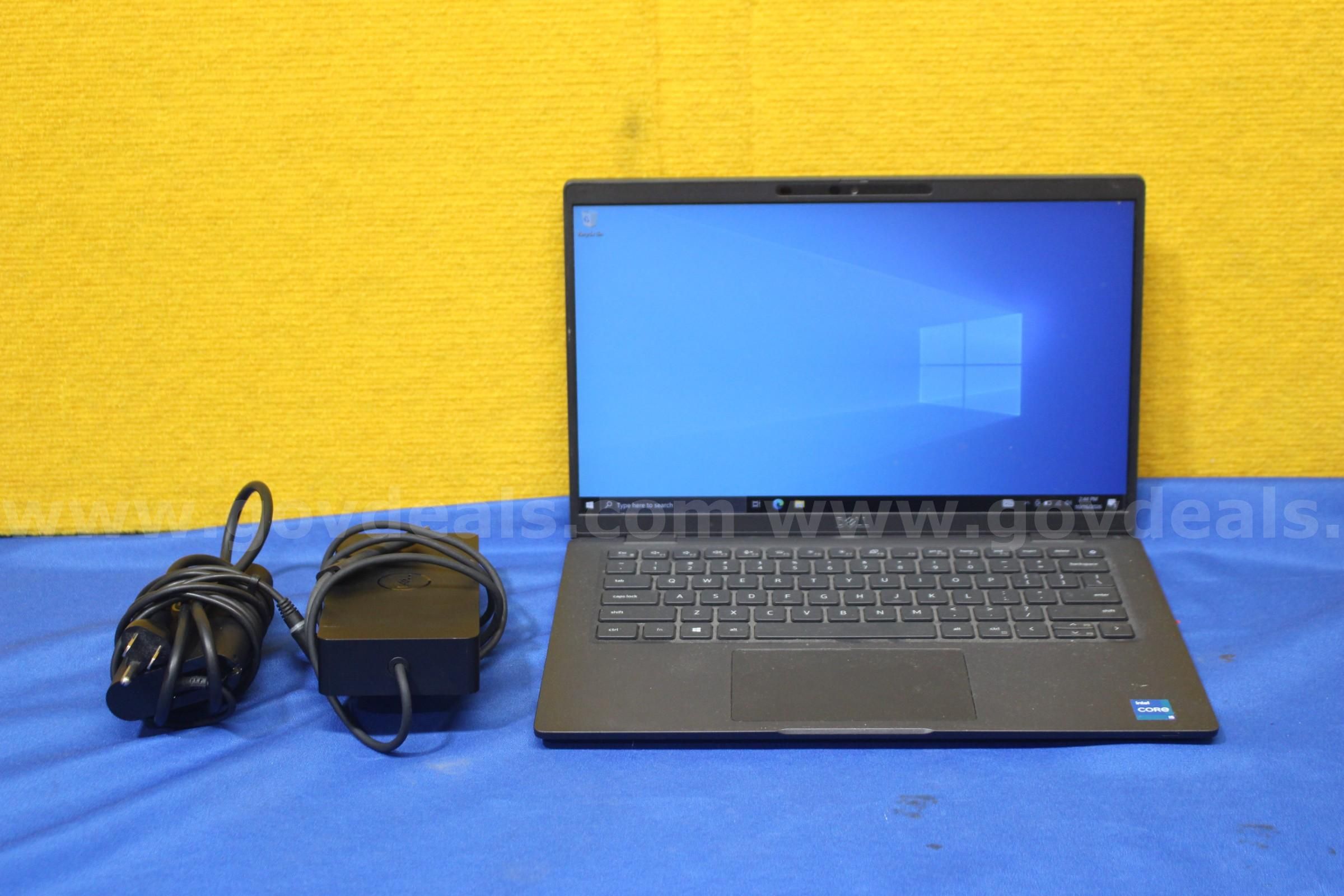 (1) Dell Latitude 7420 Laptop - Intel i5 16GB RAM 256GB SSD OS Windows 10 (1) Adaptor (1) Docking St