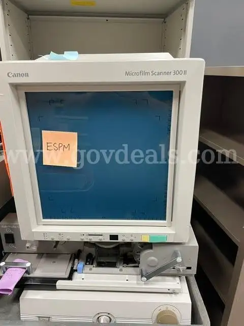 Microfilm Screening Machine