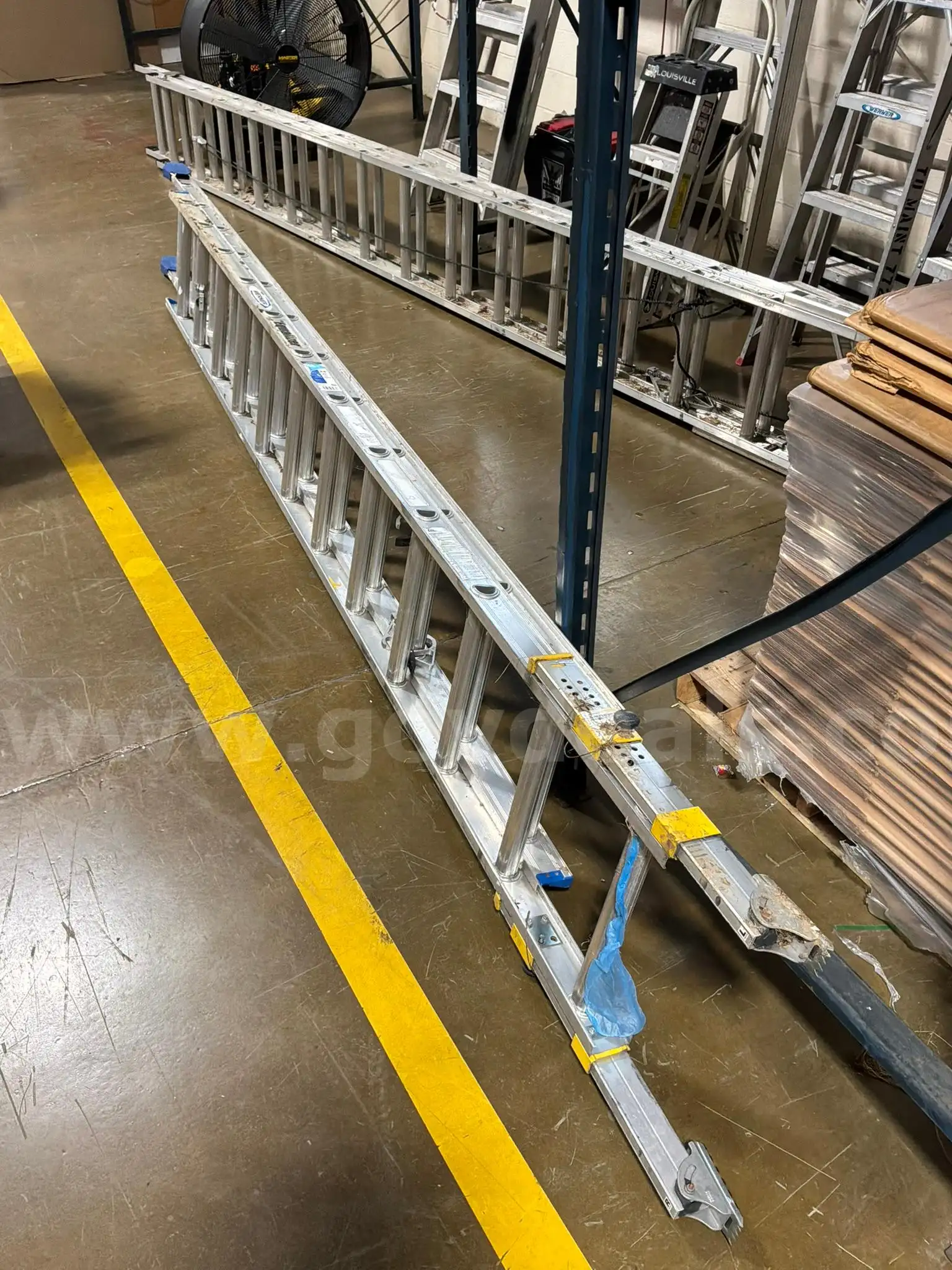 Werner 24-Foot Aluminum Ladder