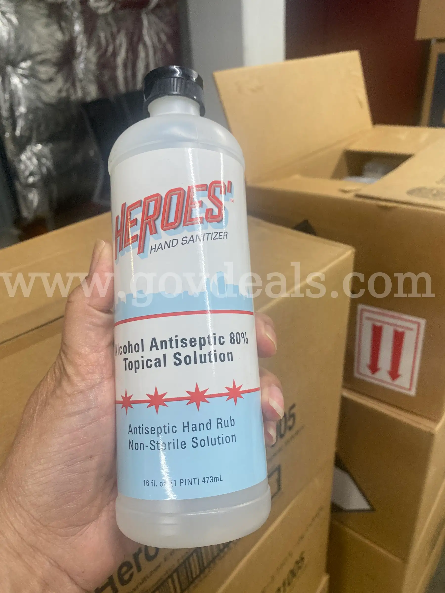 1 Box - Antiseptic Hand Rub