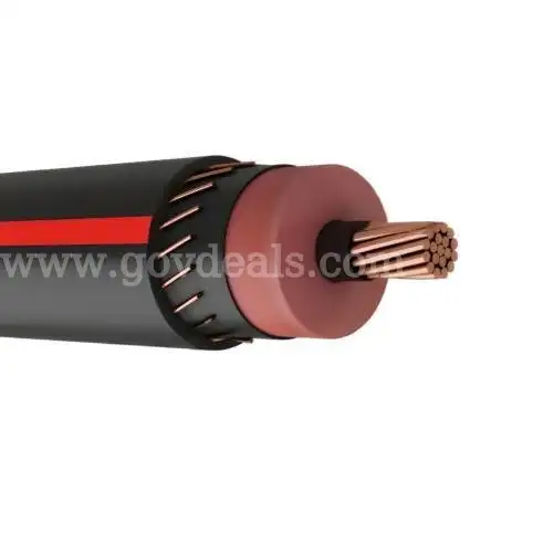 Approximately 7 700 Ft. of 4 0 15kV Stranded Copper Conductor Est. 18 465 Lbs. Copper