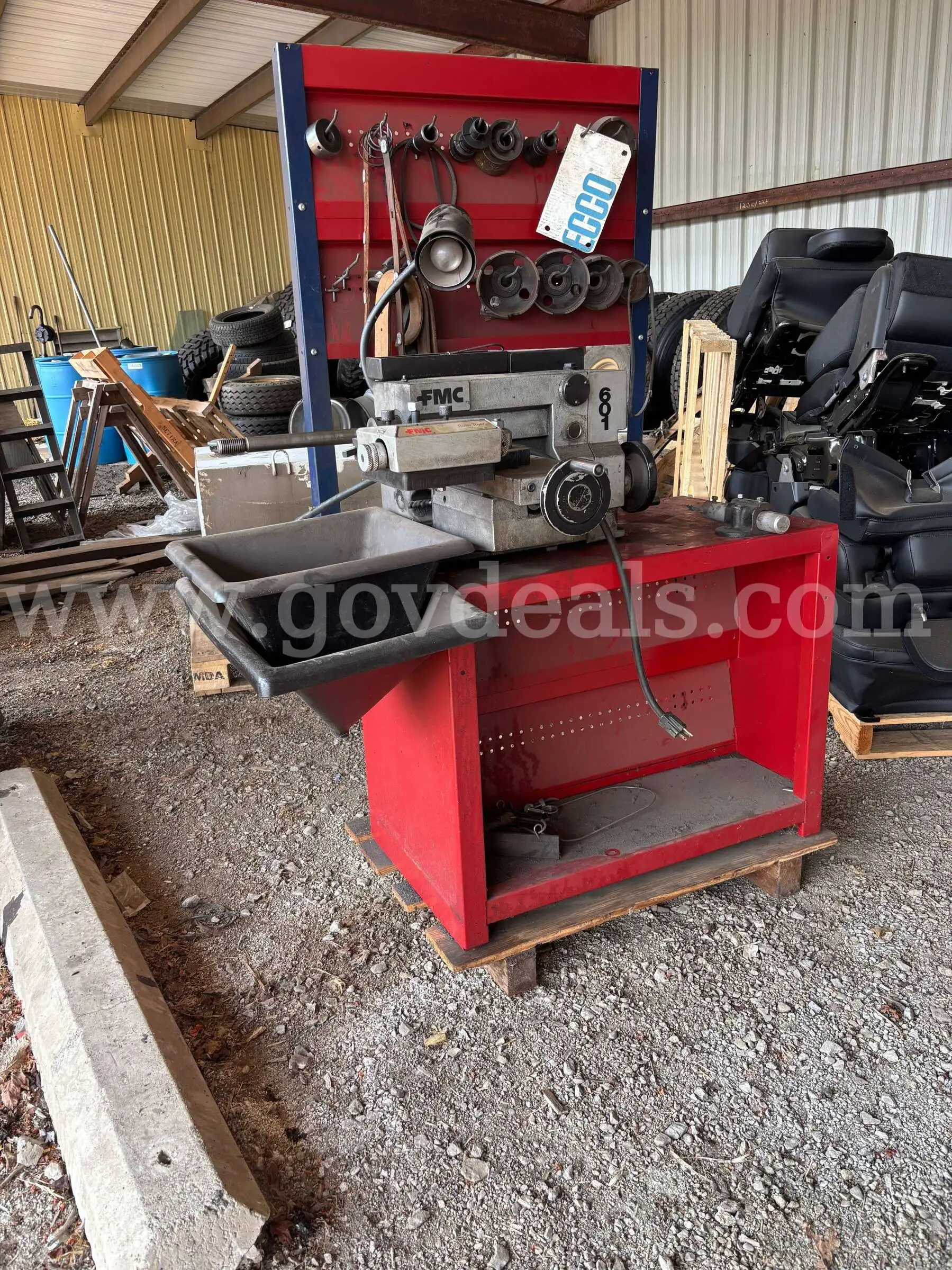 FMC Brake Lathe