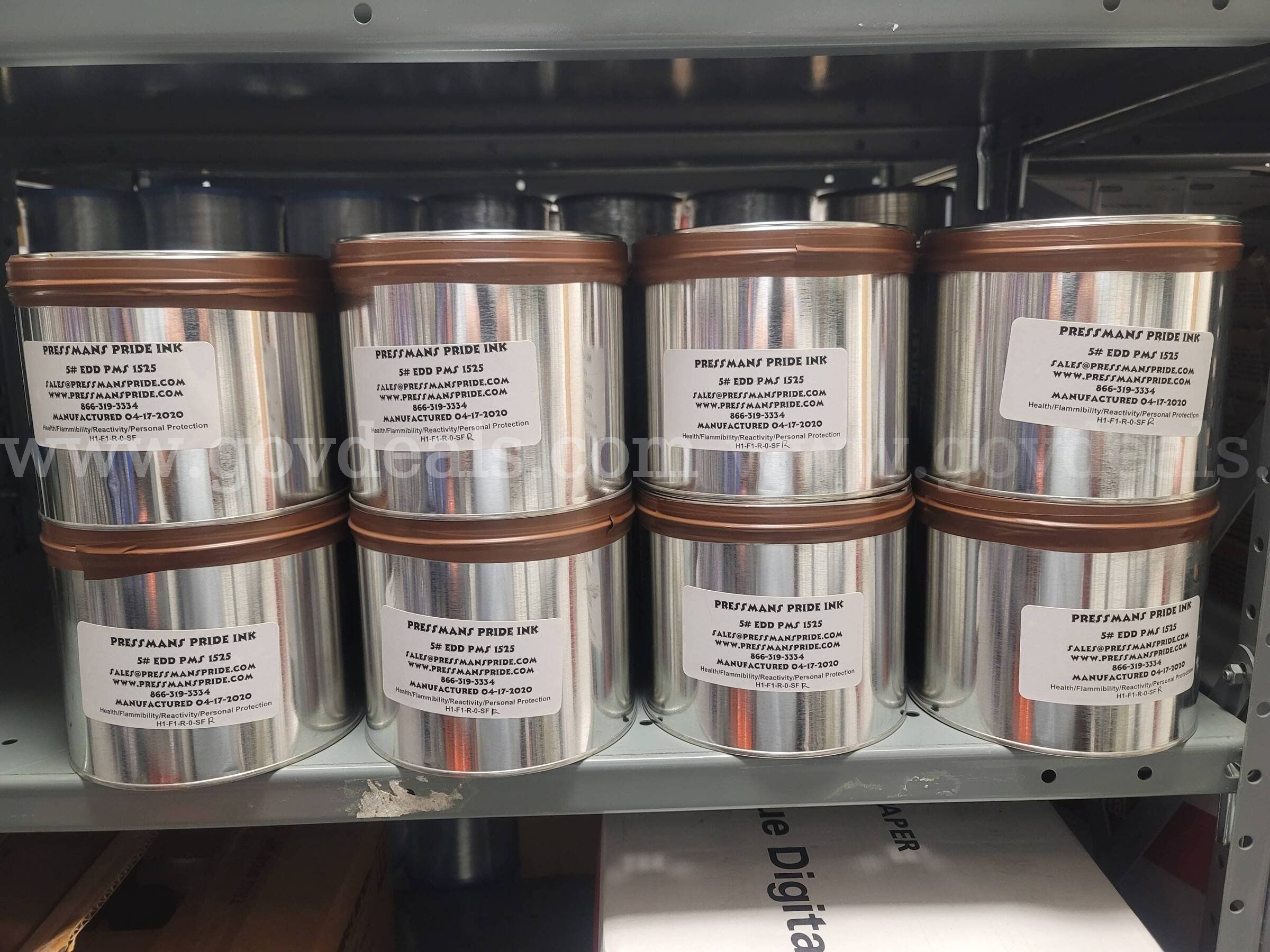 Pantone Matching System (PMS) 1525 Printing Ink