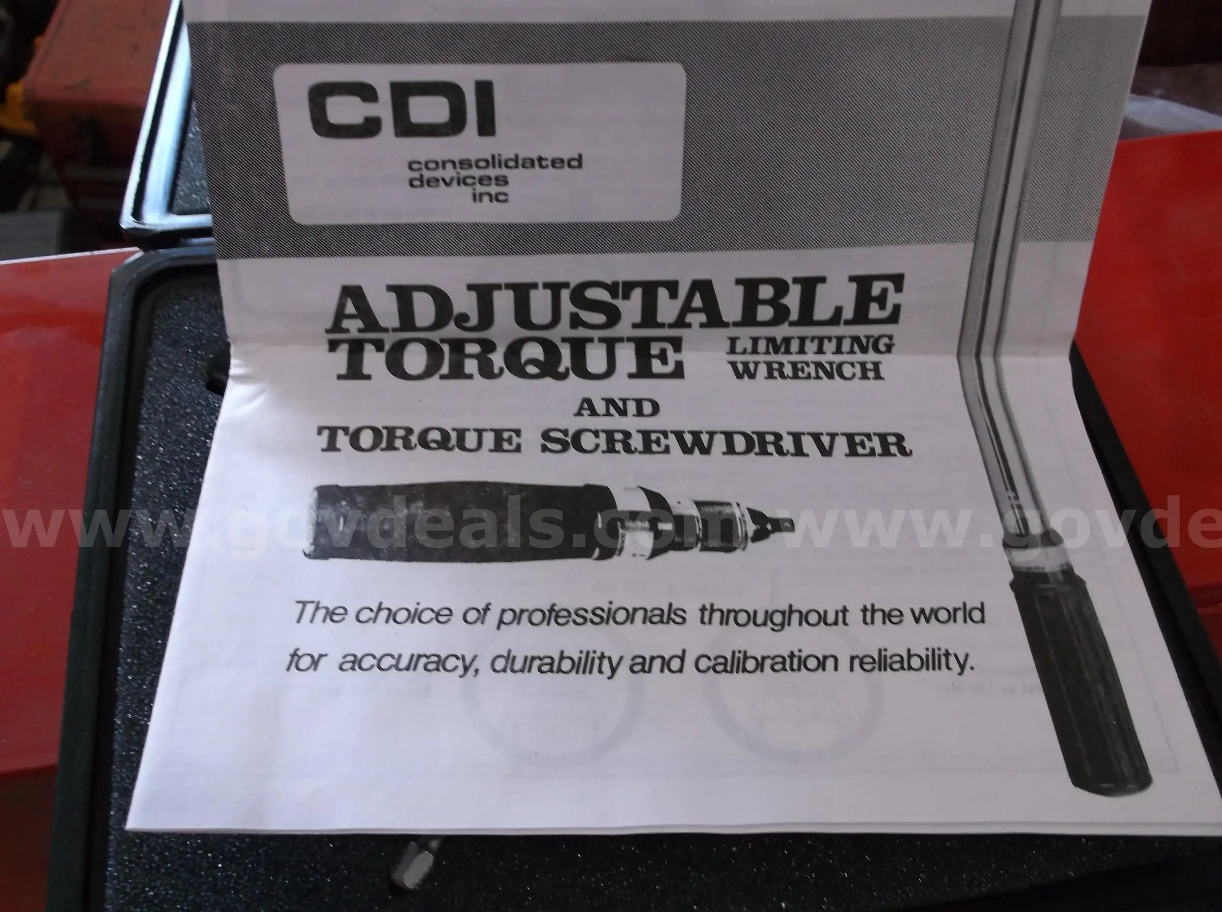 TOURQE SCREWDRIVER
