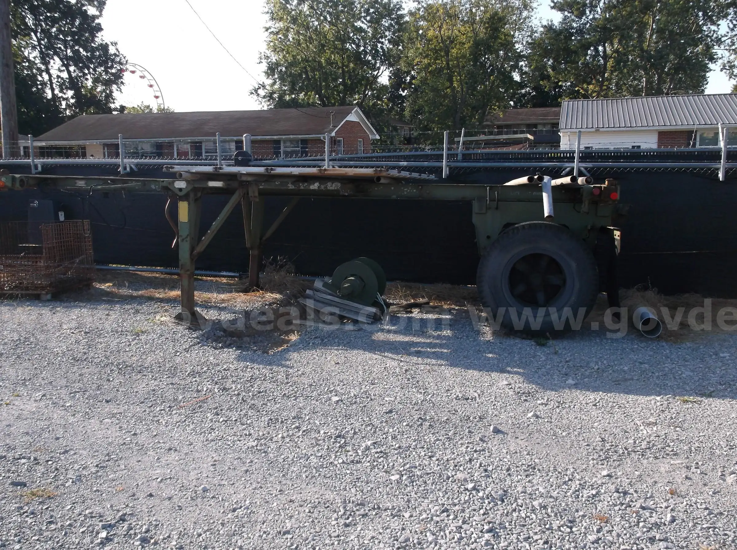 20 CONEX 5TH WHEEL TRAILER
