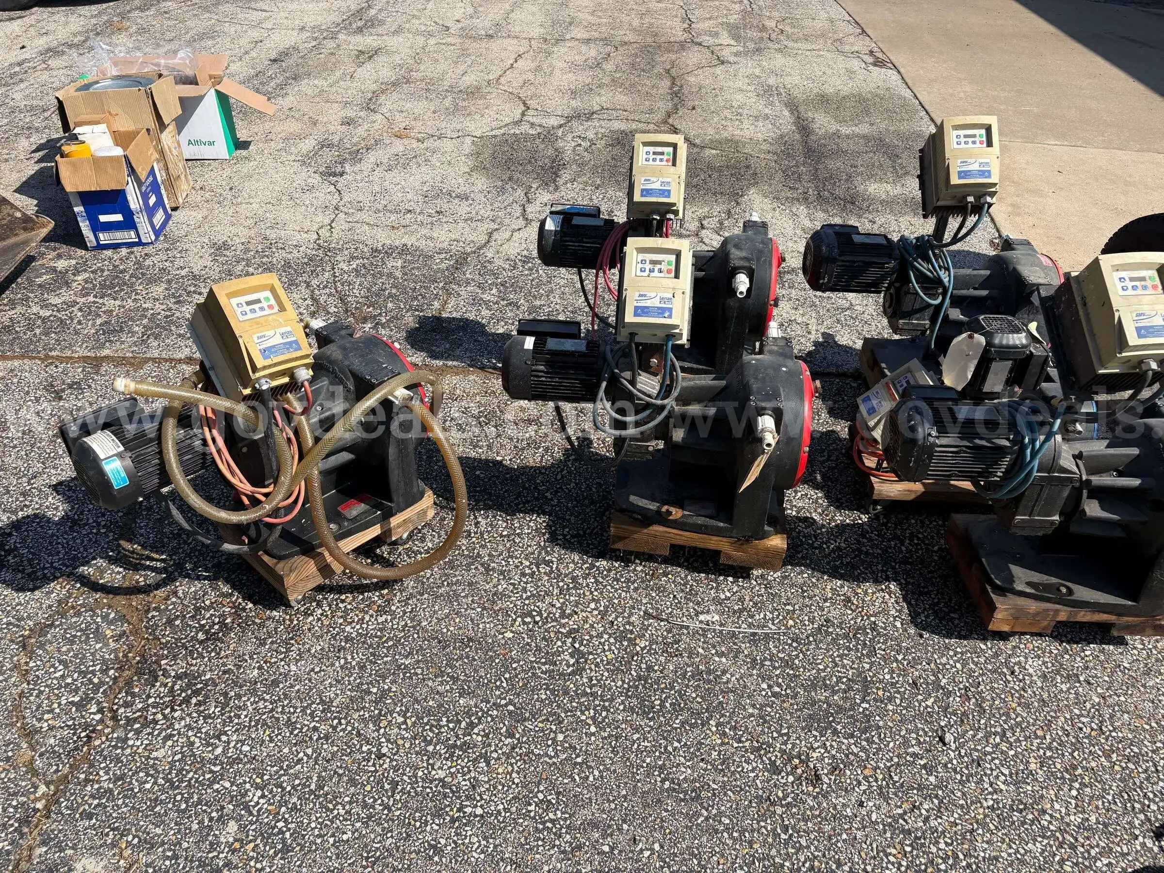Lot of (6) Eccentric Pumps