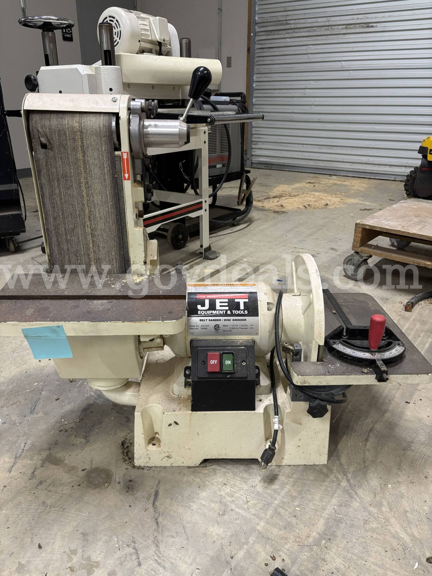Belt disk sander - JET