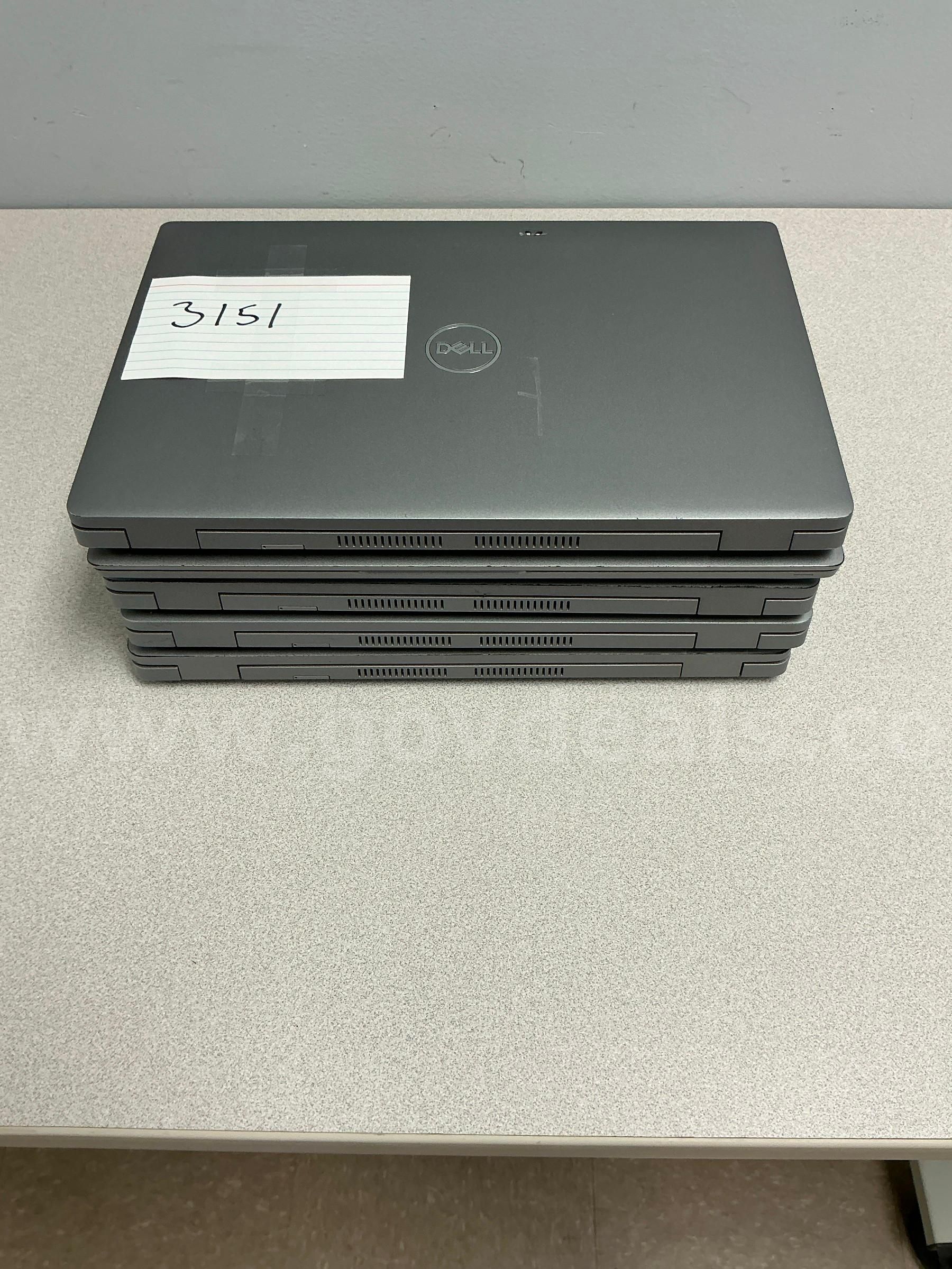 Five Dell Latitude 5420 Laptops