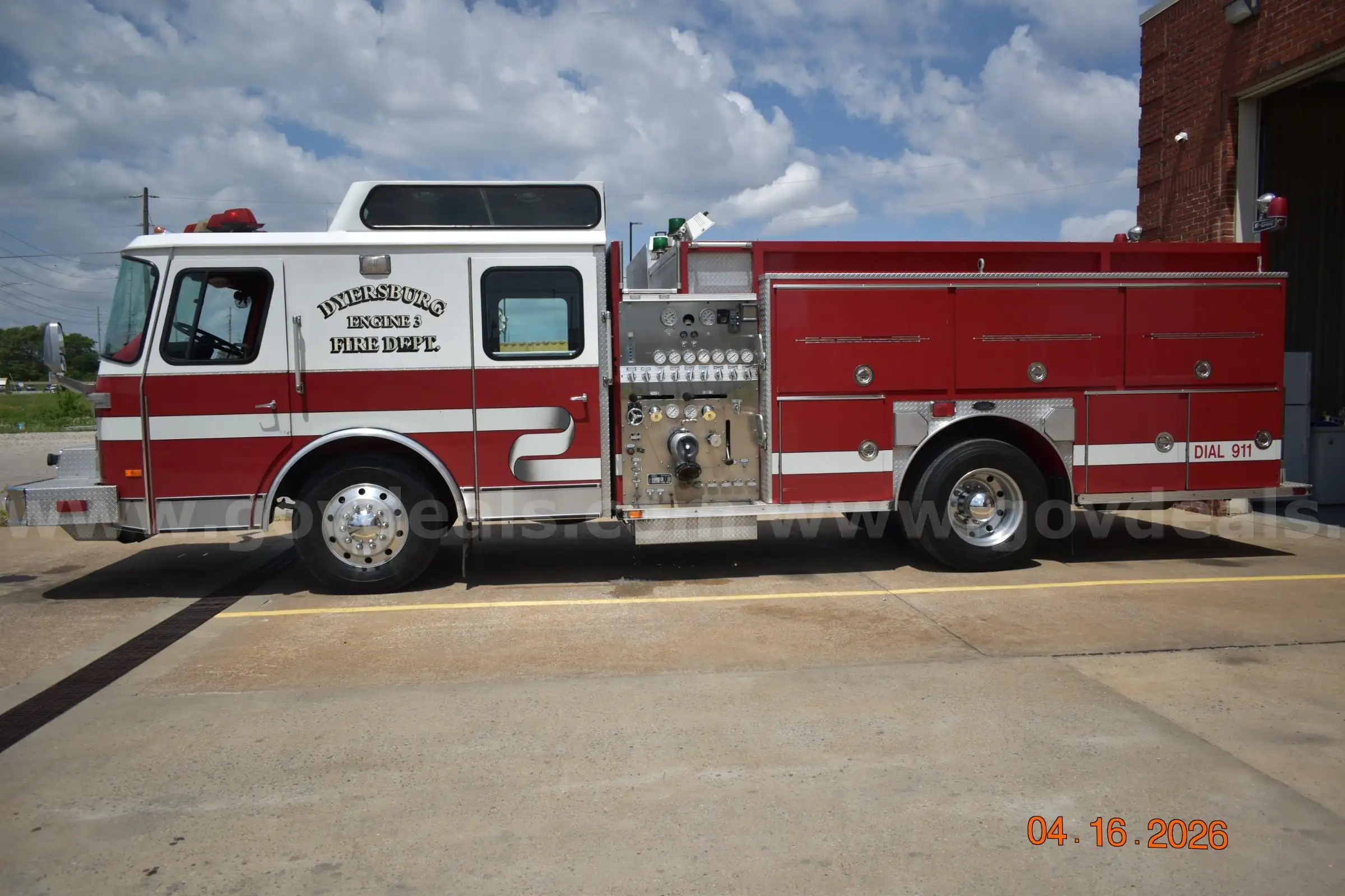 1994 E-ONE CYCLONE H E-ONE CYCLONE HUSH PUMPER
