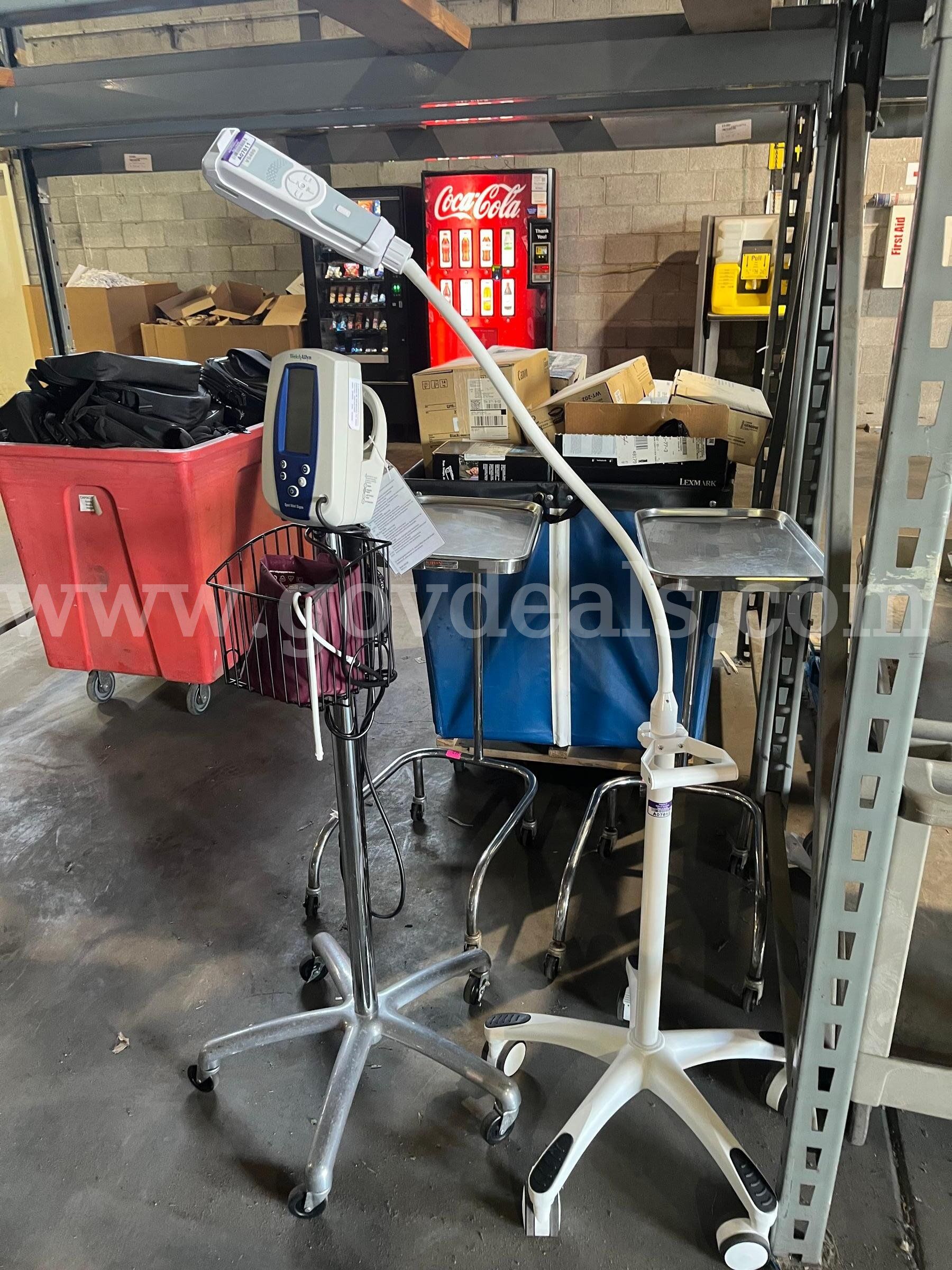 ROLLING MED CARTS-INSTRUMENTS