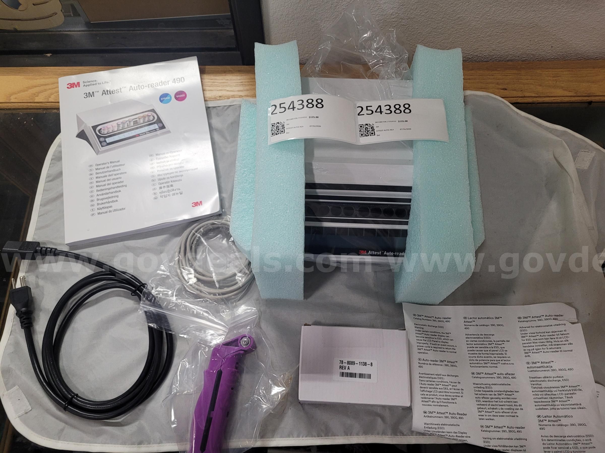 3M ATTEST AUTO-READER 490
