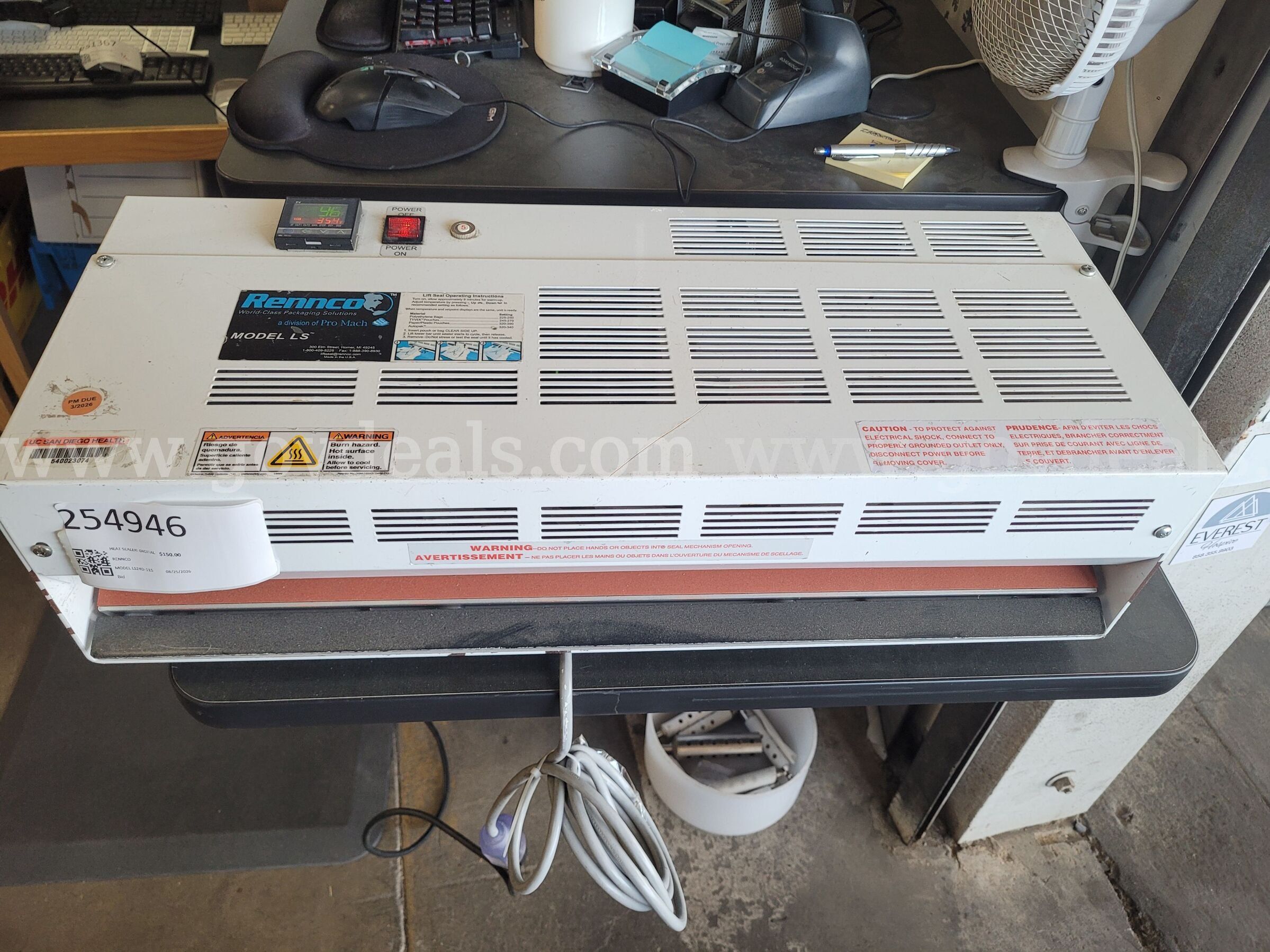 RENNCO MODEL LS24D-115