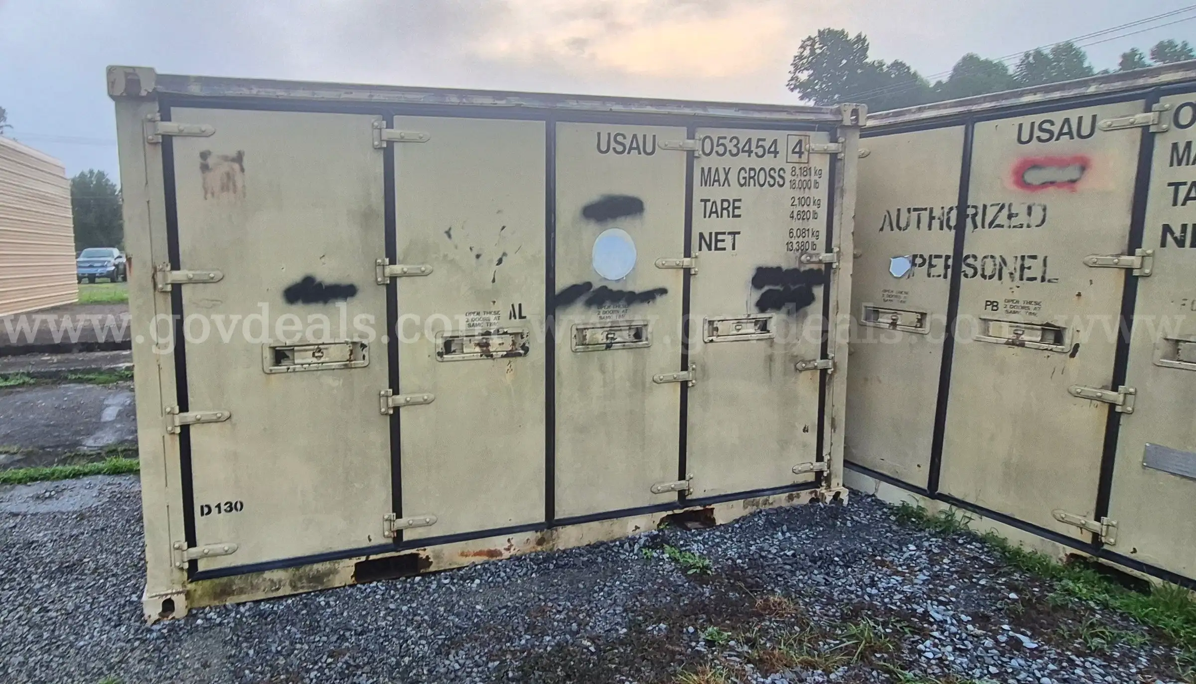 BOH cargo 12 storage container
