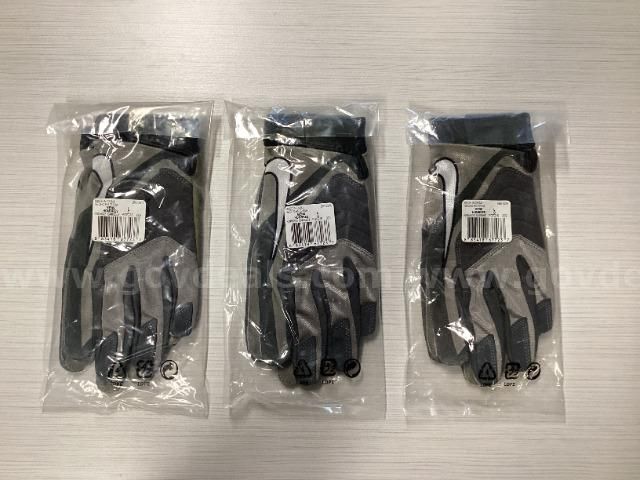 Lot of 3 Nike PGF216 Football Gloves