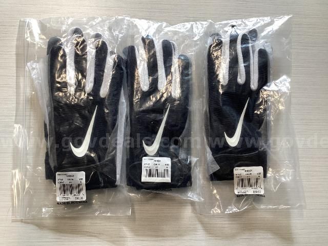 Lot of 3 Nike Promo NK ECW LTH Football Gloves