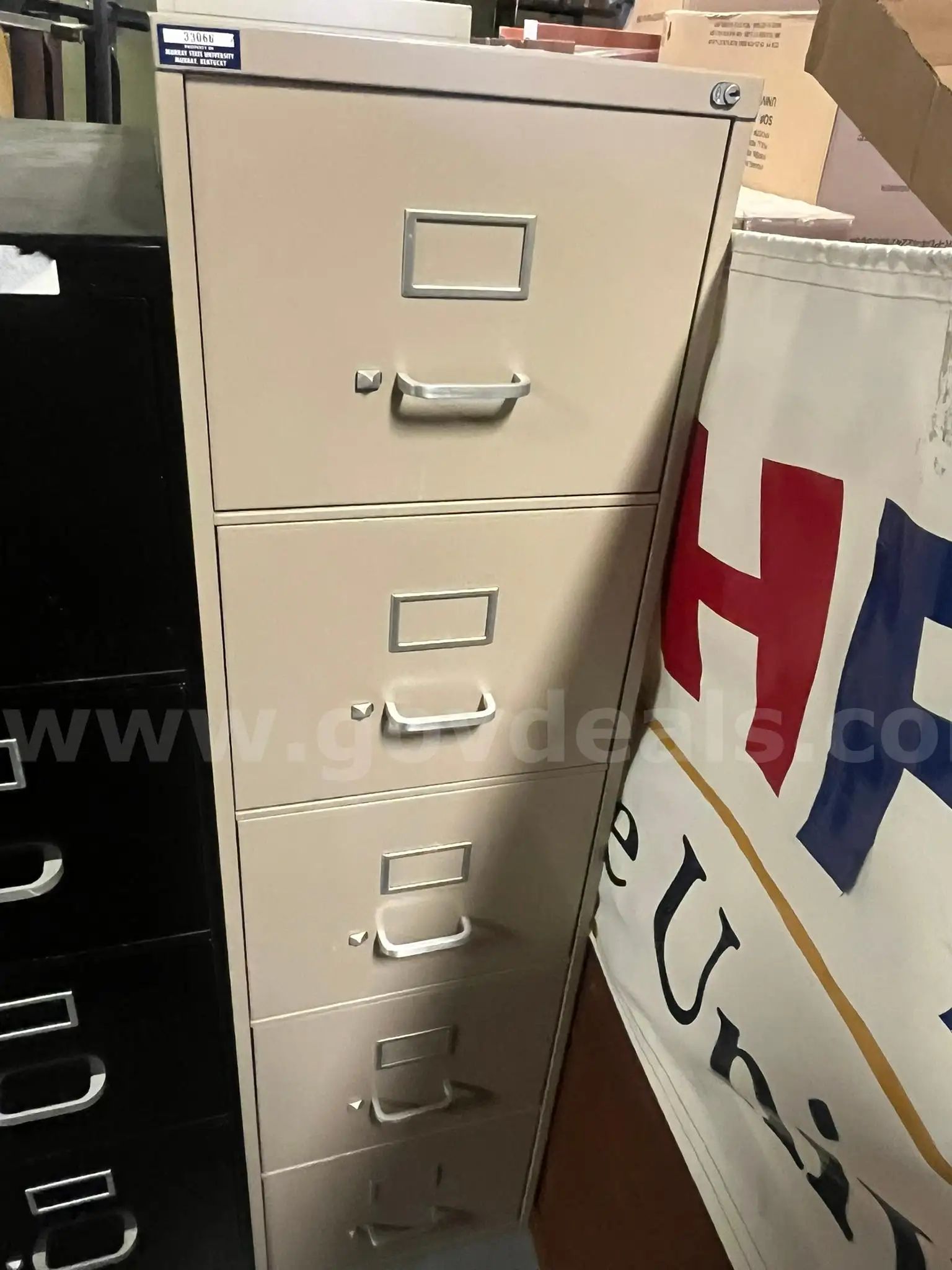 MSU Lot # 9280- Filing Cabinet
