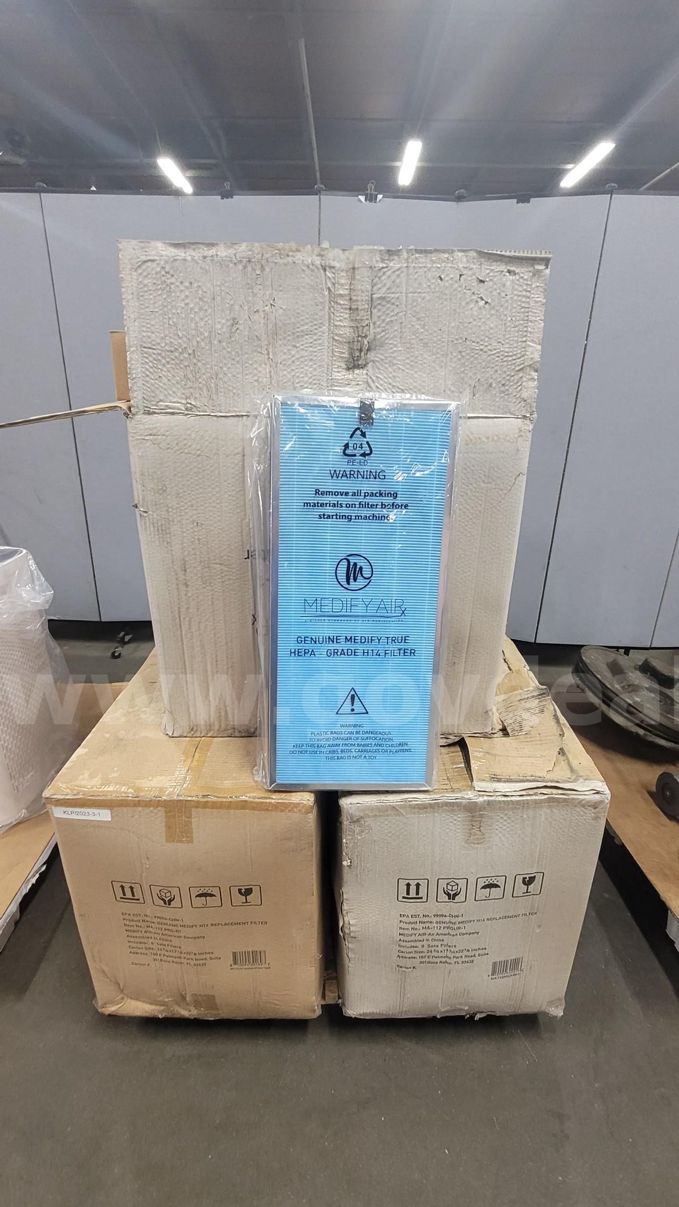 **** MEDIFYAIR FILTER BY LOT APPROX 48 FILTERS **** (I)