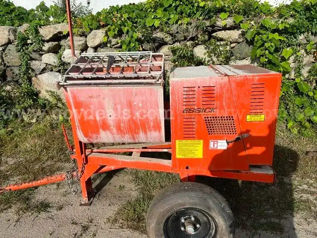 Qty (2) Cement Mixers. Qty (1) Motor Lift. Qty(1) Compressor