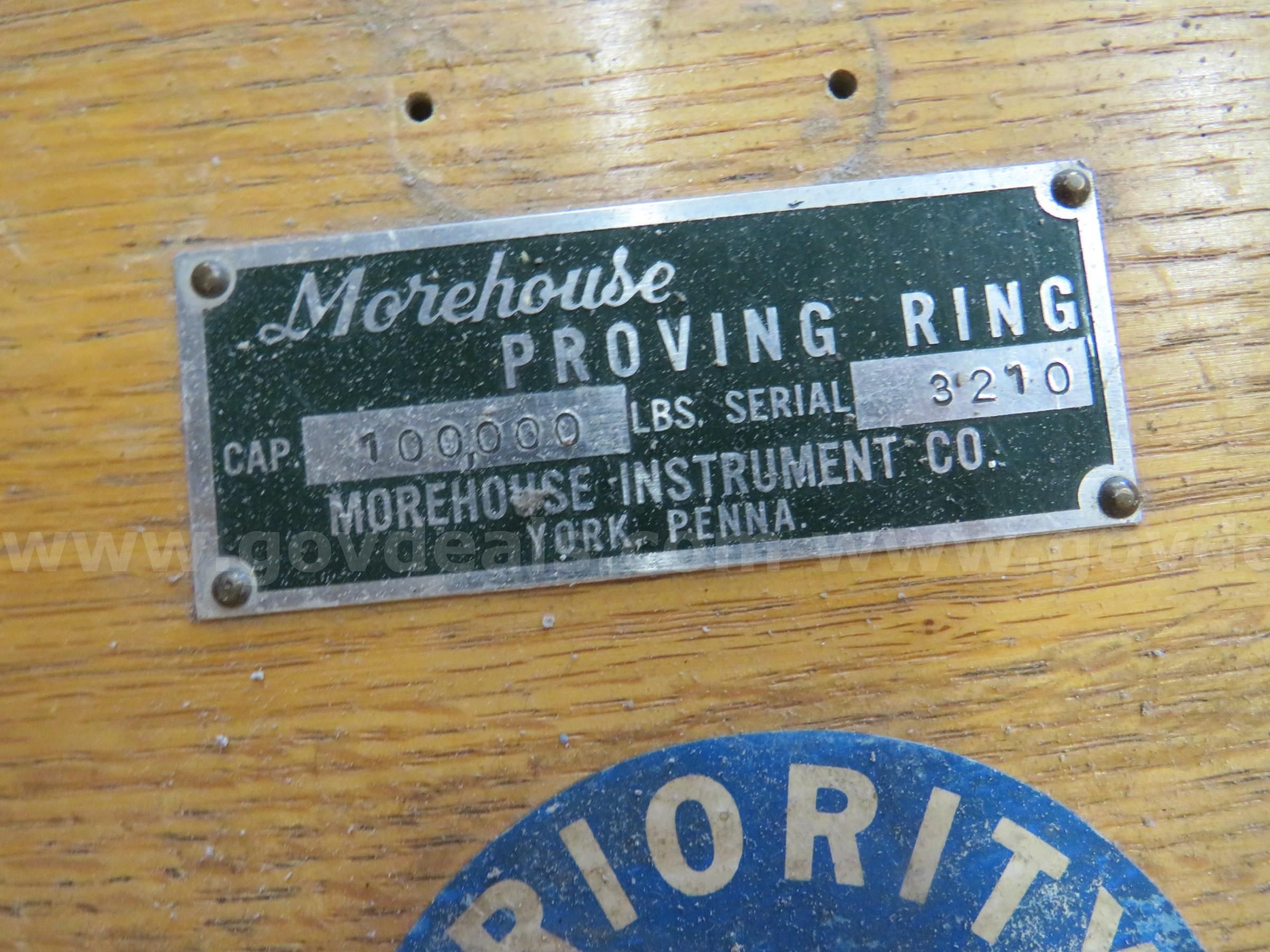 Calibration Proving Ring