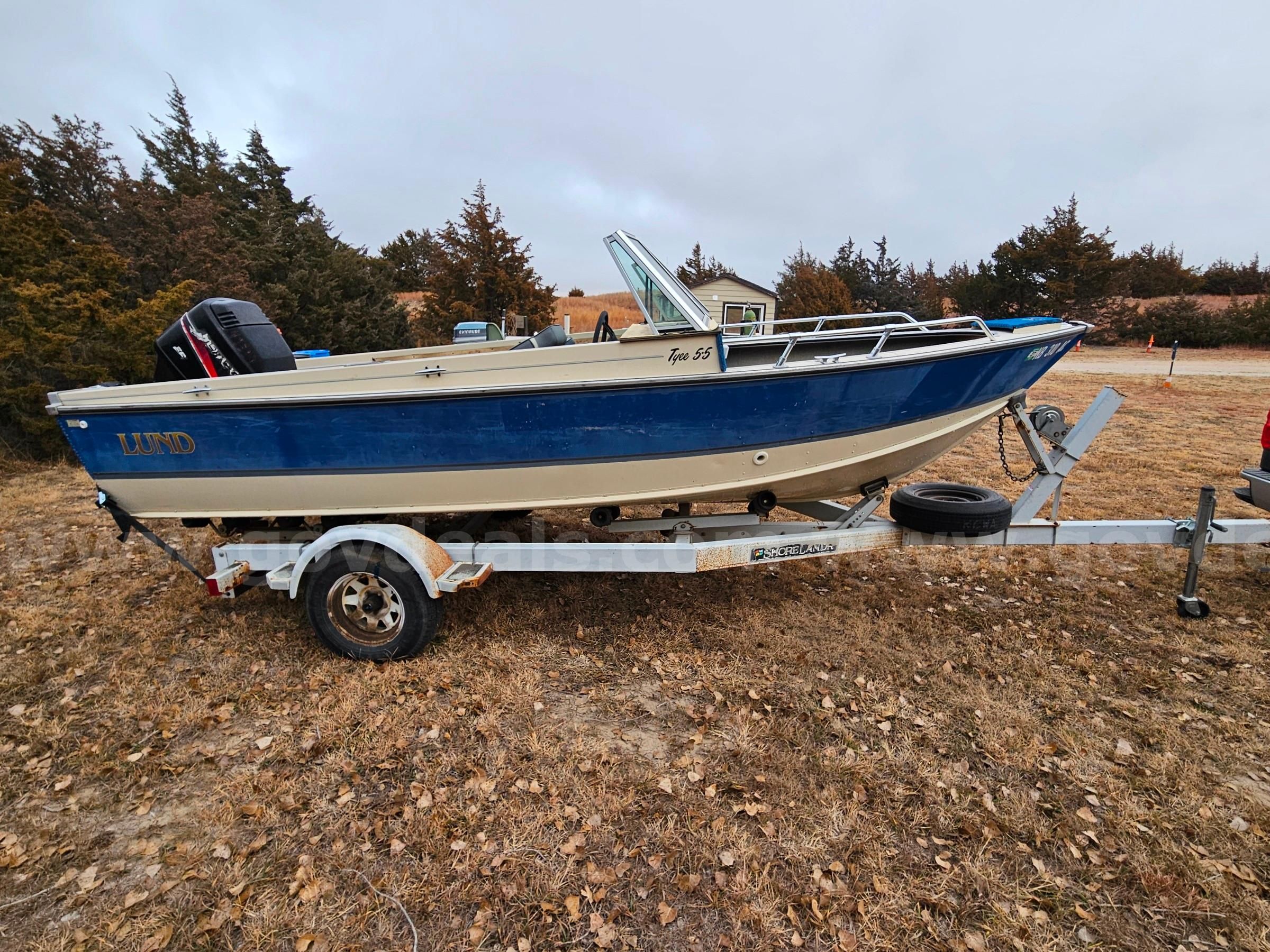 Boat Motor & Trailer