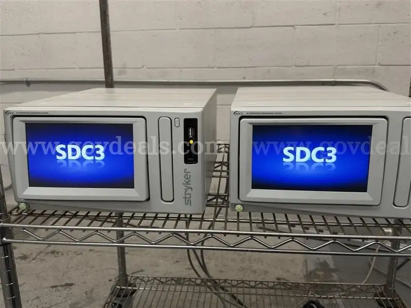 STRYKER SDC3 HD INFORMATION MANAGEMENT SYSTEM SN#13F047714 13F047764