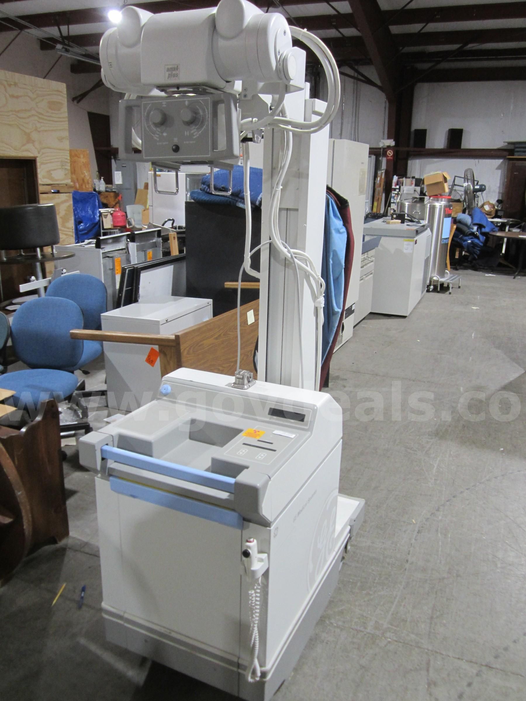 GE AMX4 PLUS X-RAY MACHINE LOT 1010