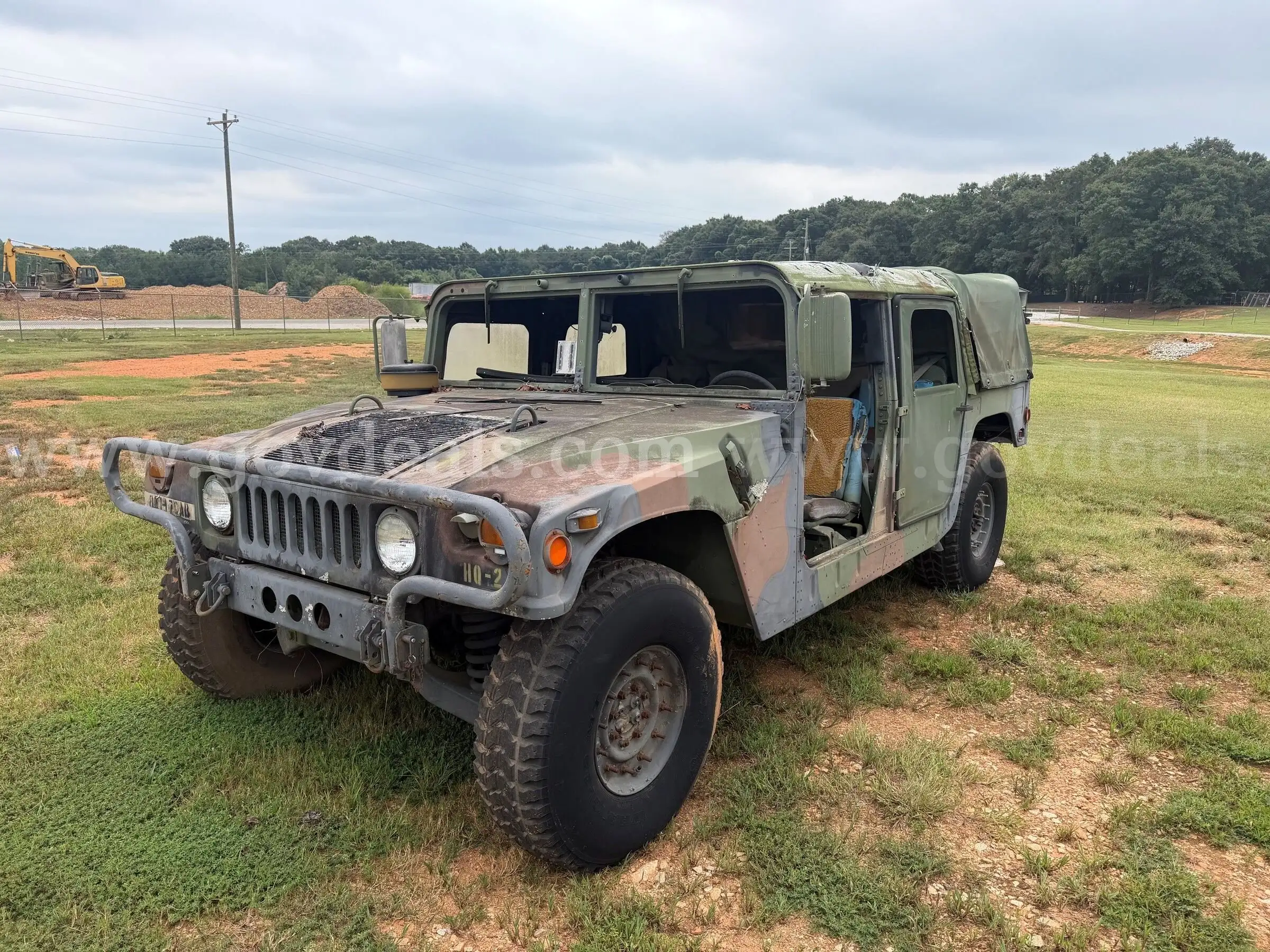 1987 AM General M998 HMMWV 6.2L GM Diesel
